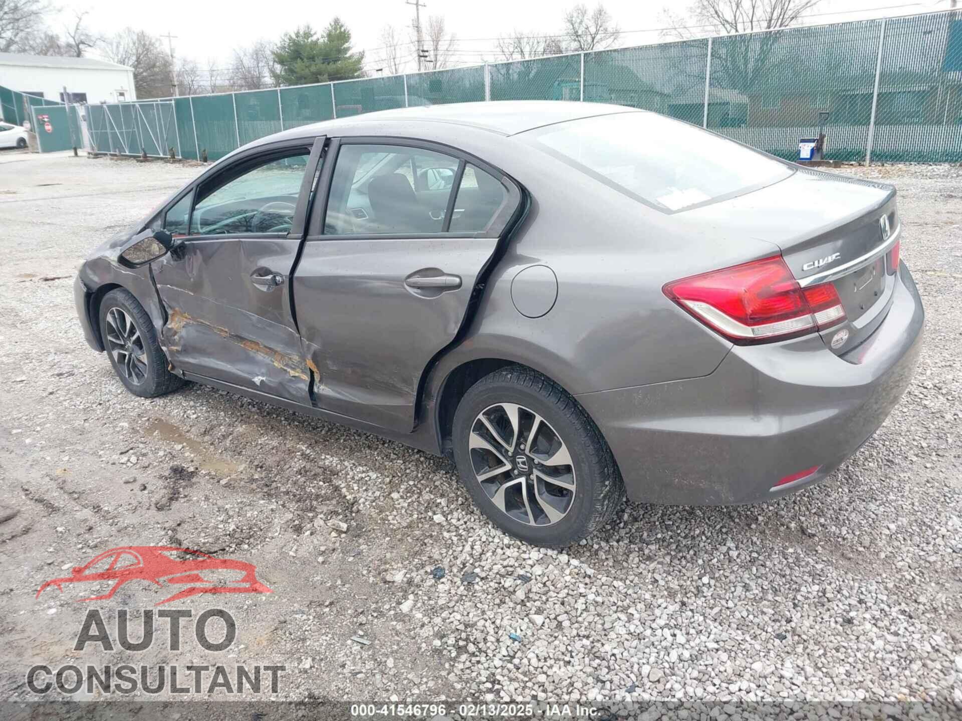 HONDA CIVIC 2014 - 19XFB2F86EE209173