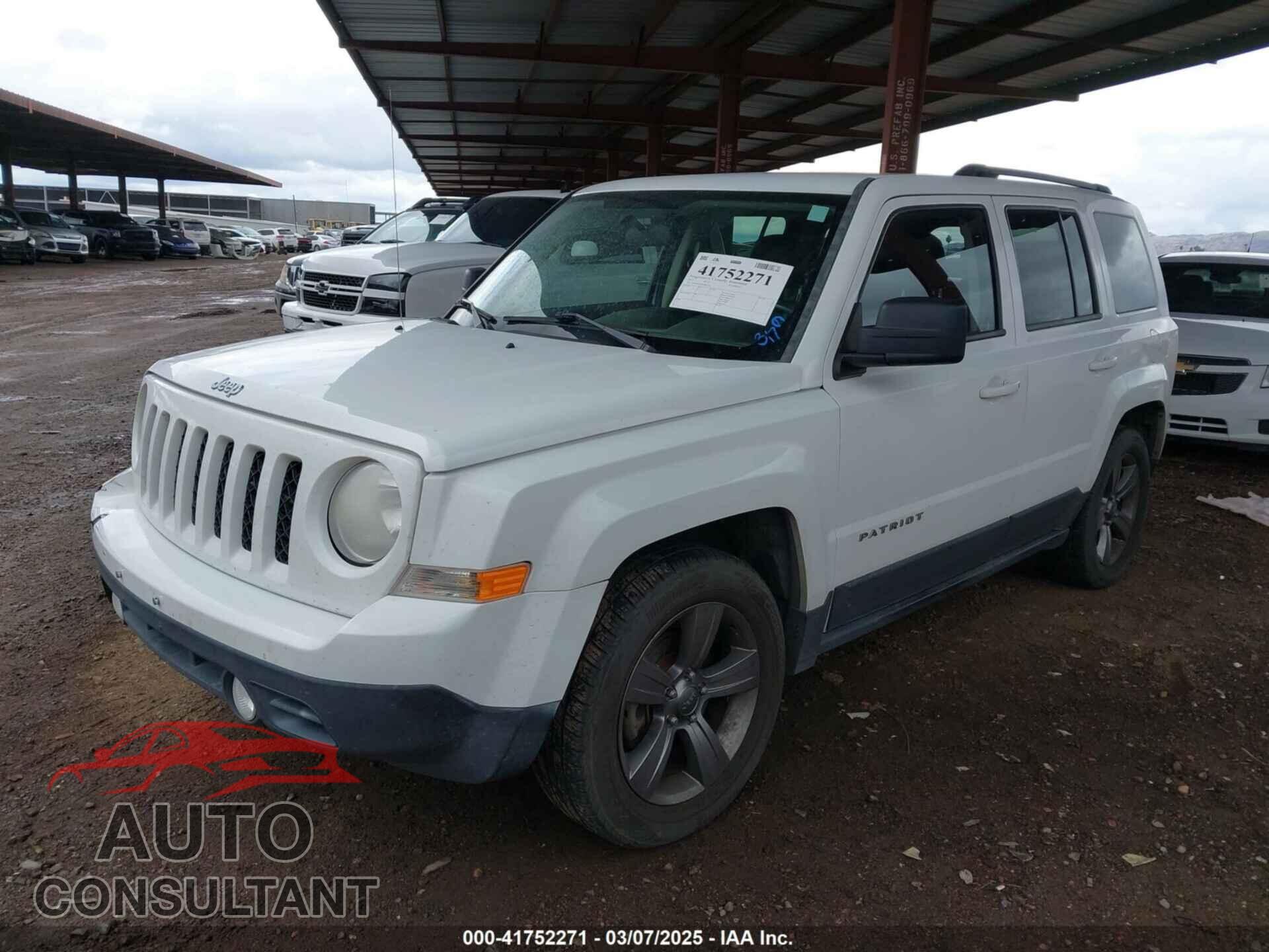JEEP PATRIOT 2014 - 1C4NJPFA0ED667162