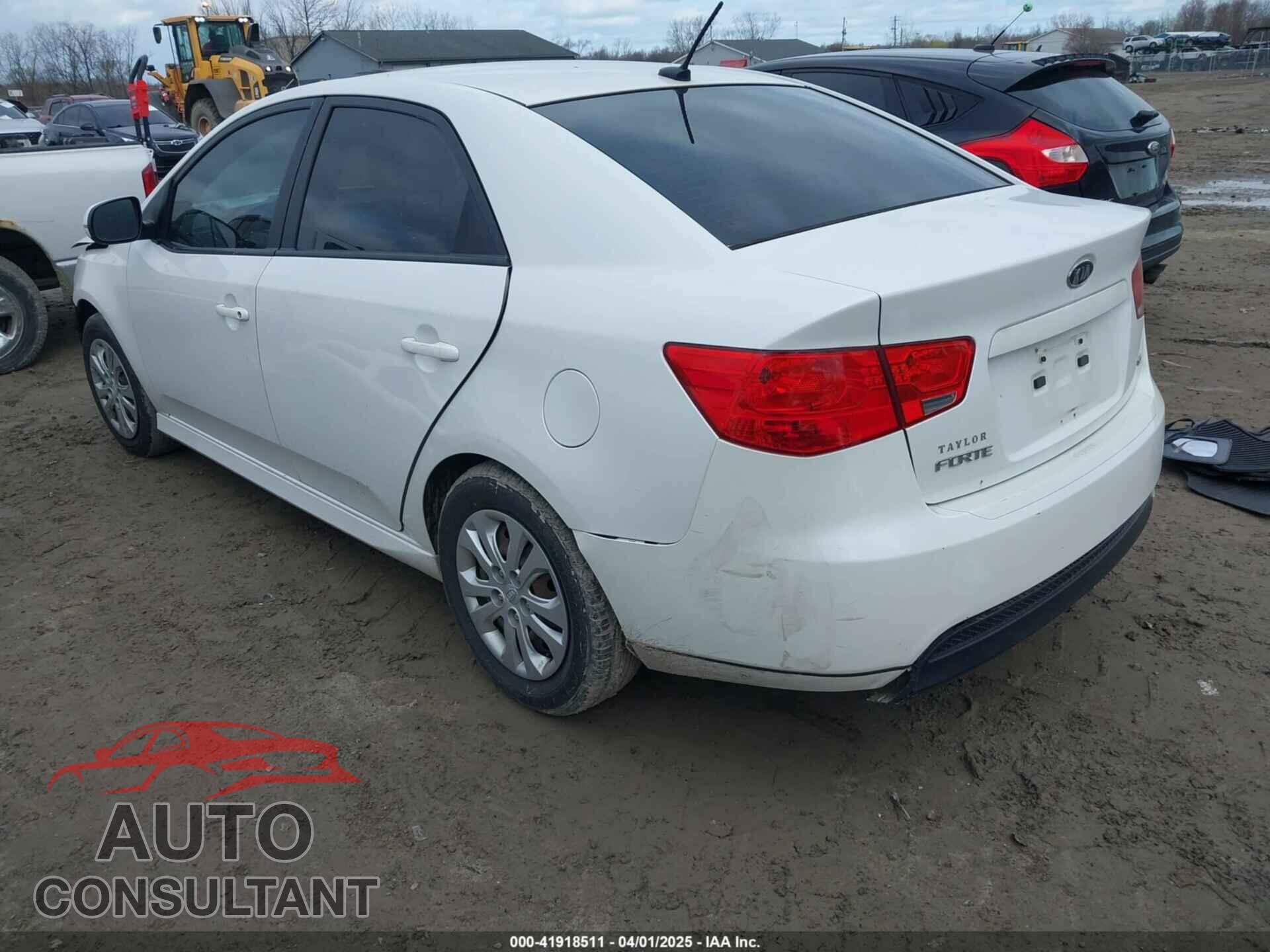 KIA FORTE 2012 - KNAFU4A20C5624617