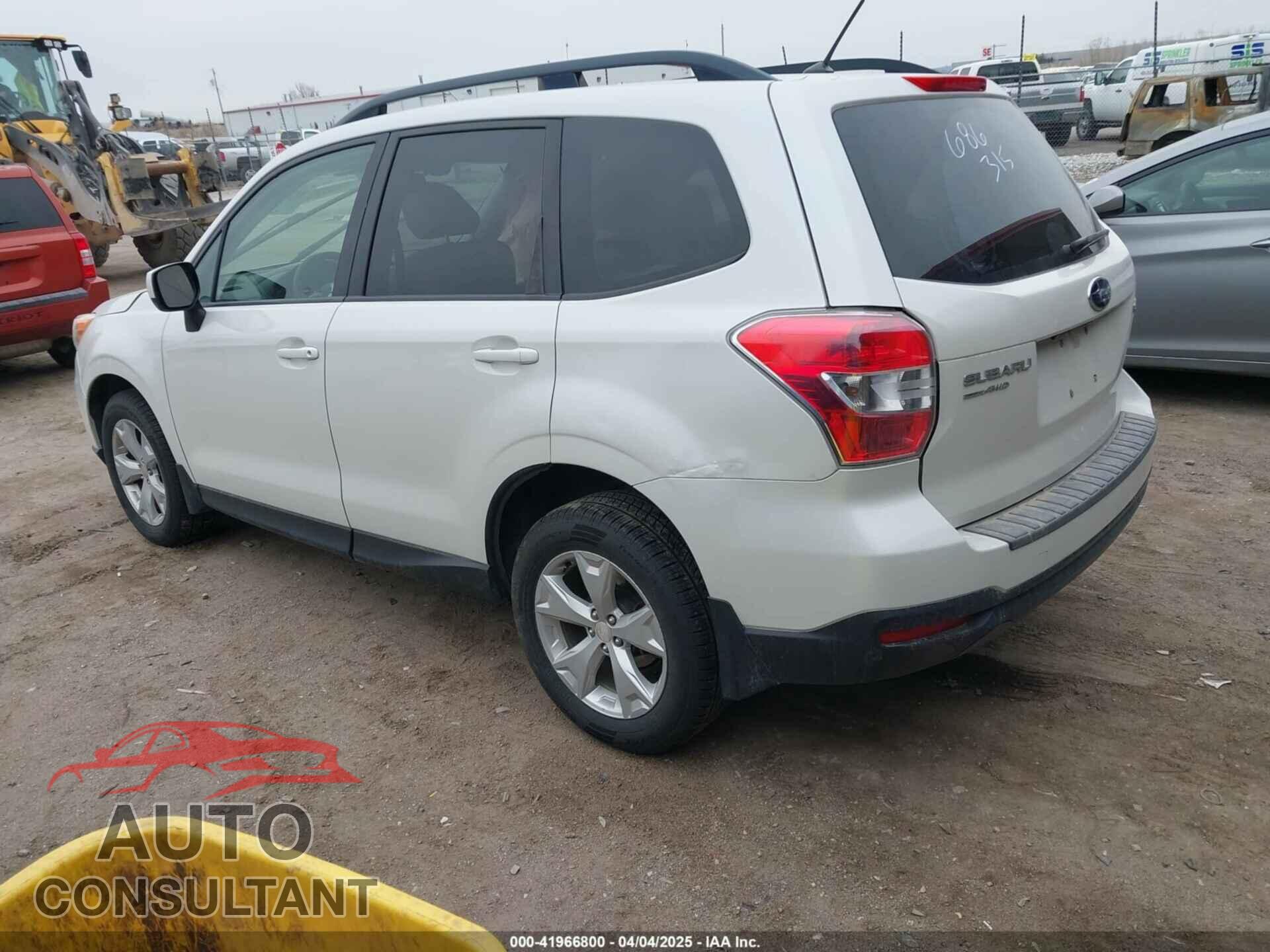 SUBARU FORESTER 2015 - JF2SJAFC0FH812911