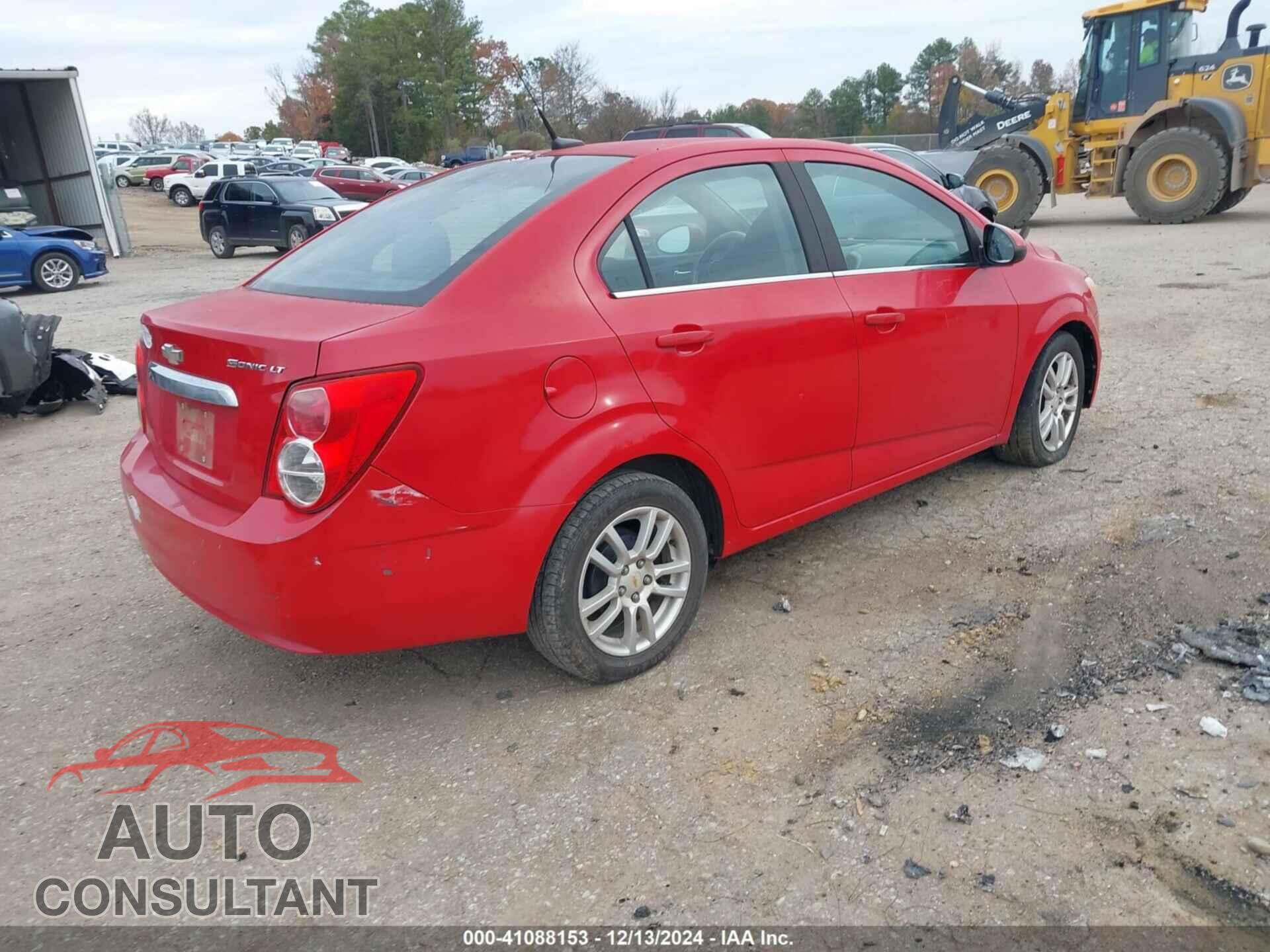 CHEVROLET SONIC 2012 - 1G1JC5SH2C4170815