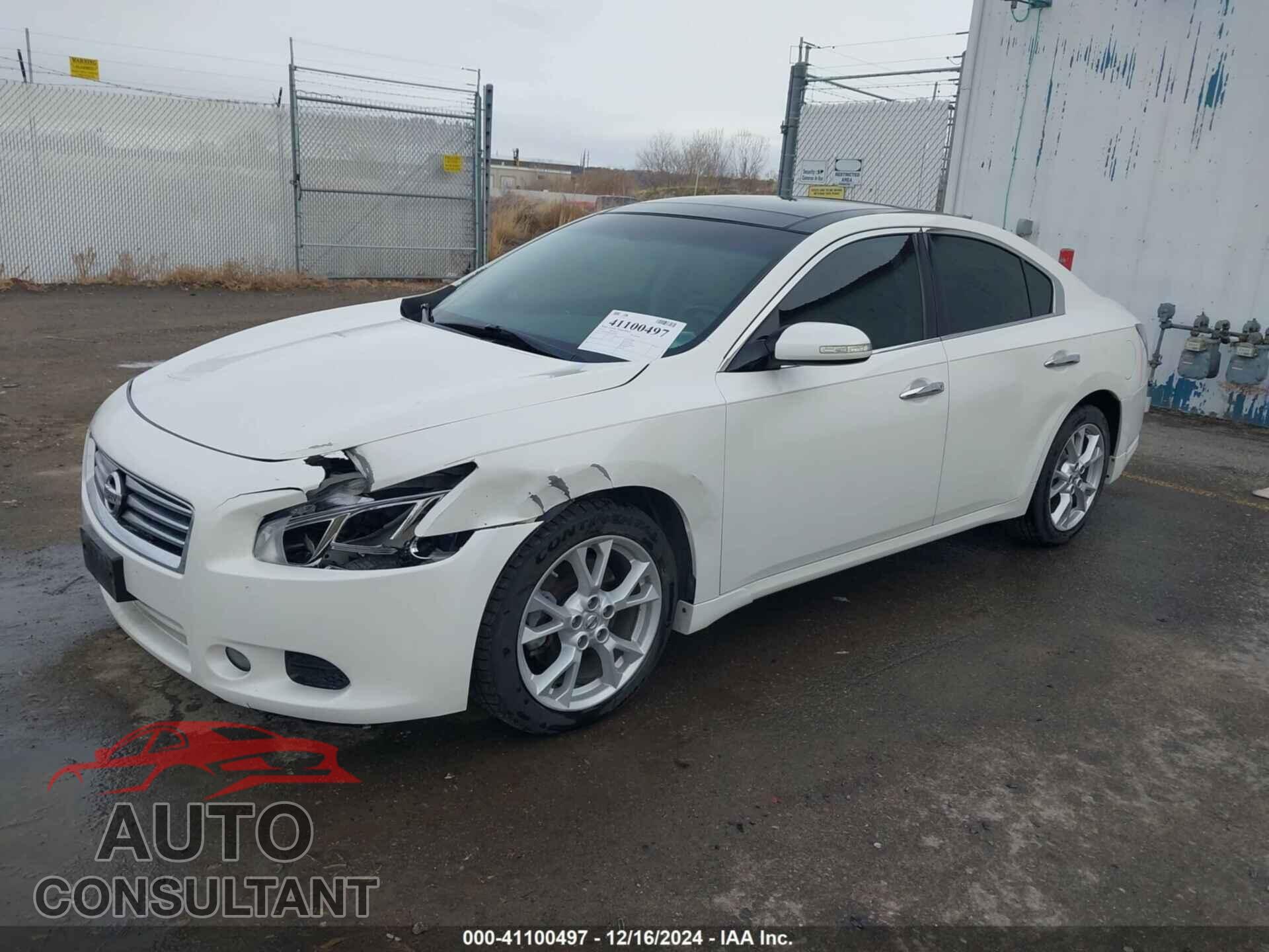 NISSAN MAXIMA 2012 - 1N4AA5AP4CC852774