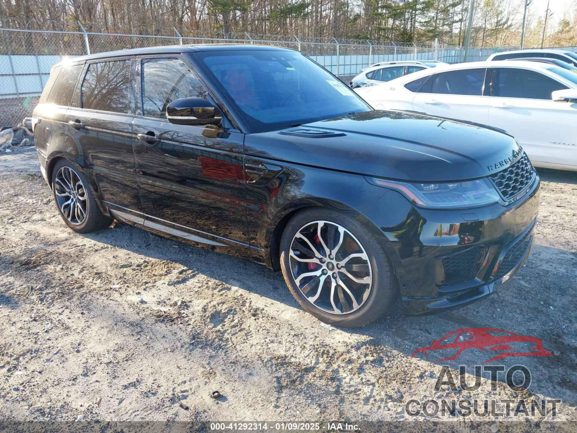 LAND ROVER RANGE ROVER SPORT 2019 - SALWV2SV1KA850077