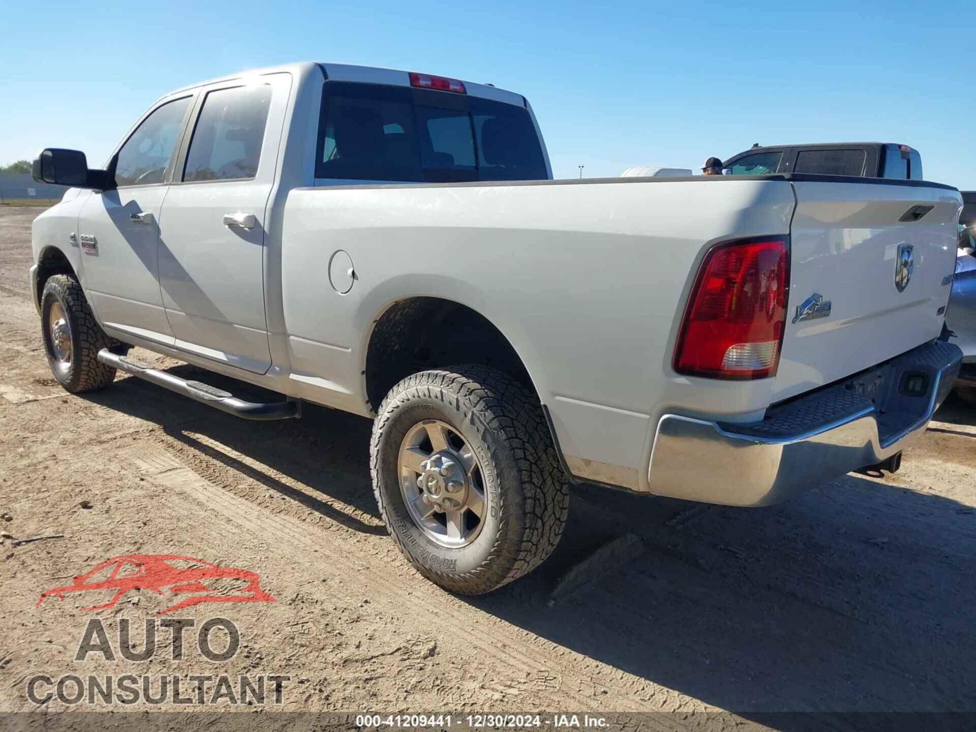 DODGE RAM 2500 2012 - 3C6UD5DL3CG208825
