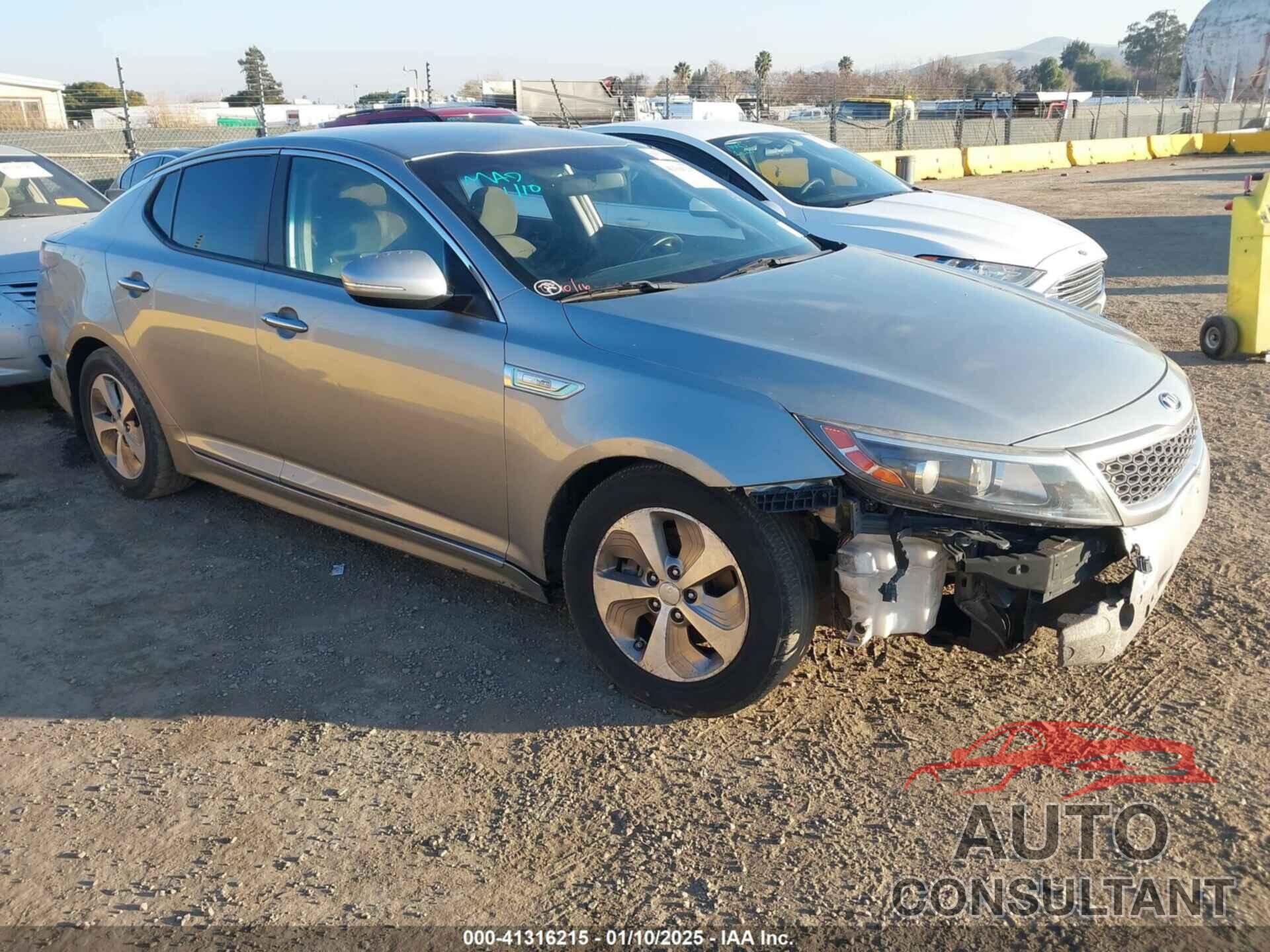 KIA OPTIMA HYBRID 2015 - KNAGM4ADXF5086471