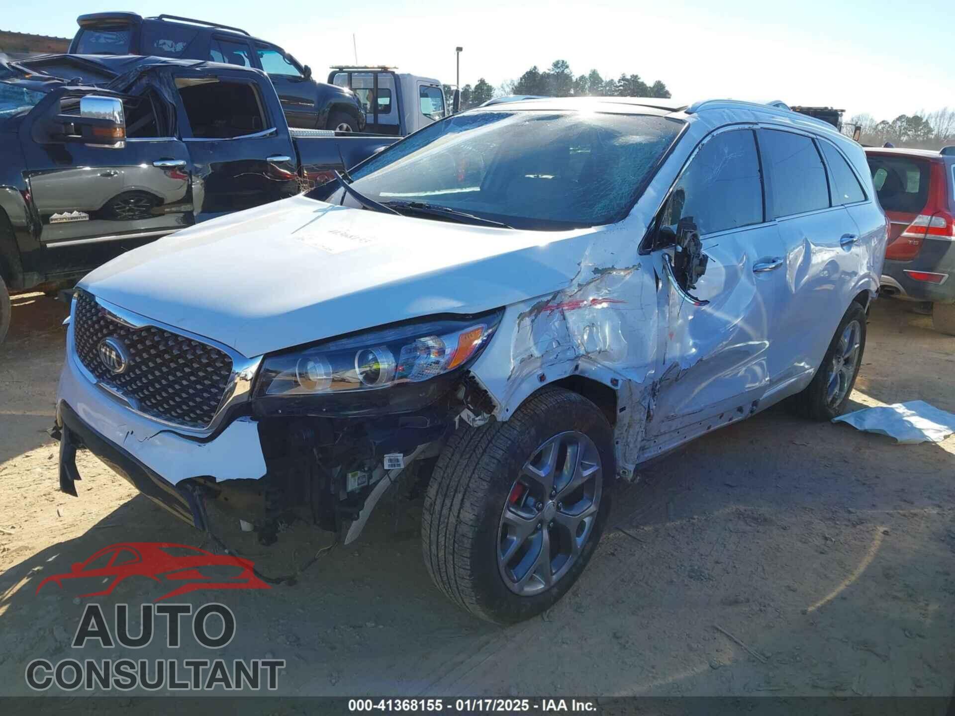 KIA SORENTO 2017 - 5XYPK4A5XHG314075