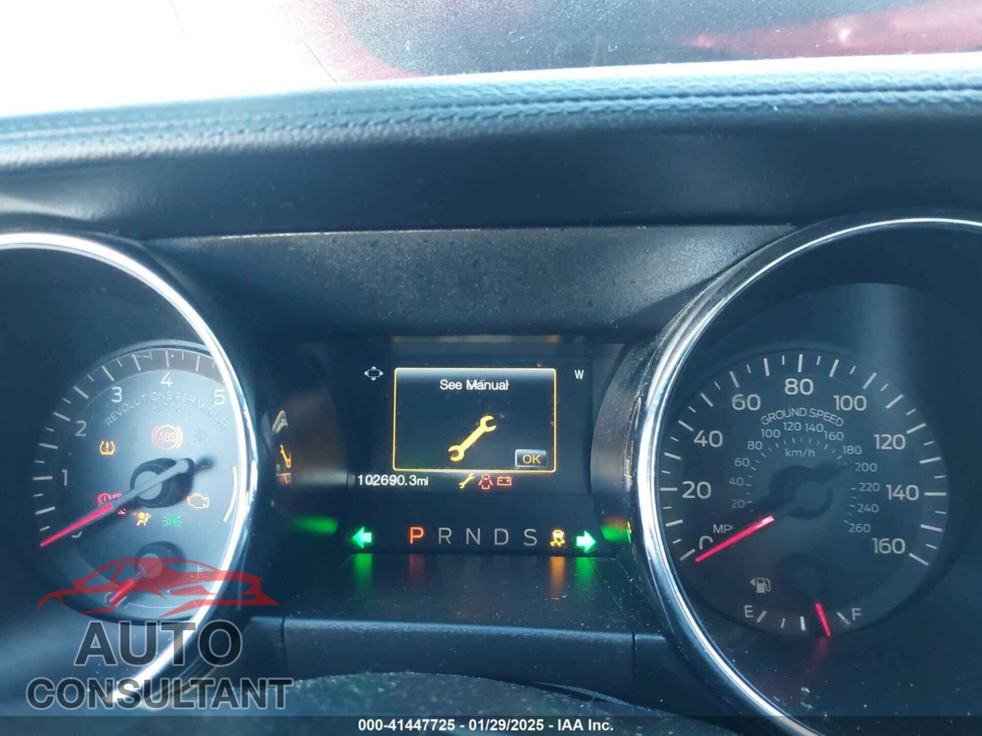 FORD MUSTANG 2017 - 1FA6P8AM0H5264720
