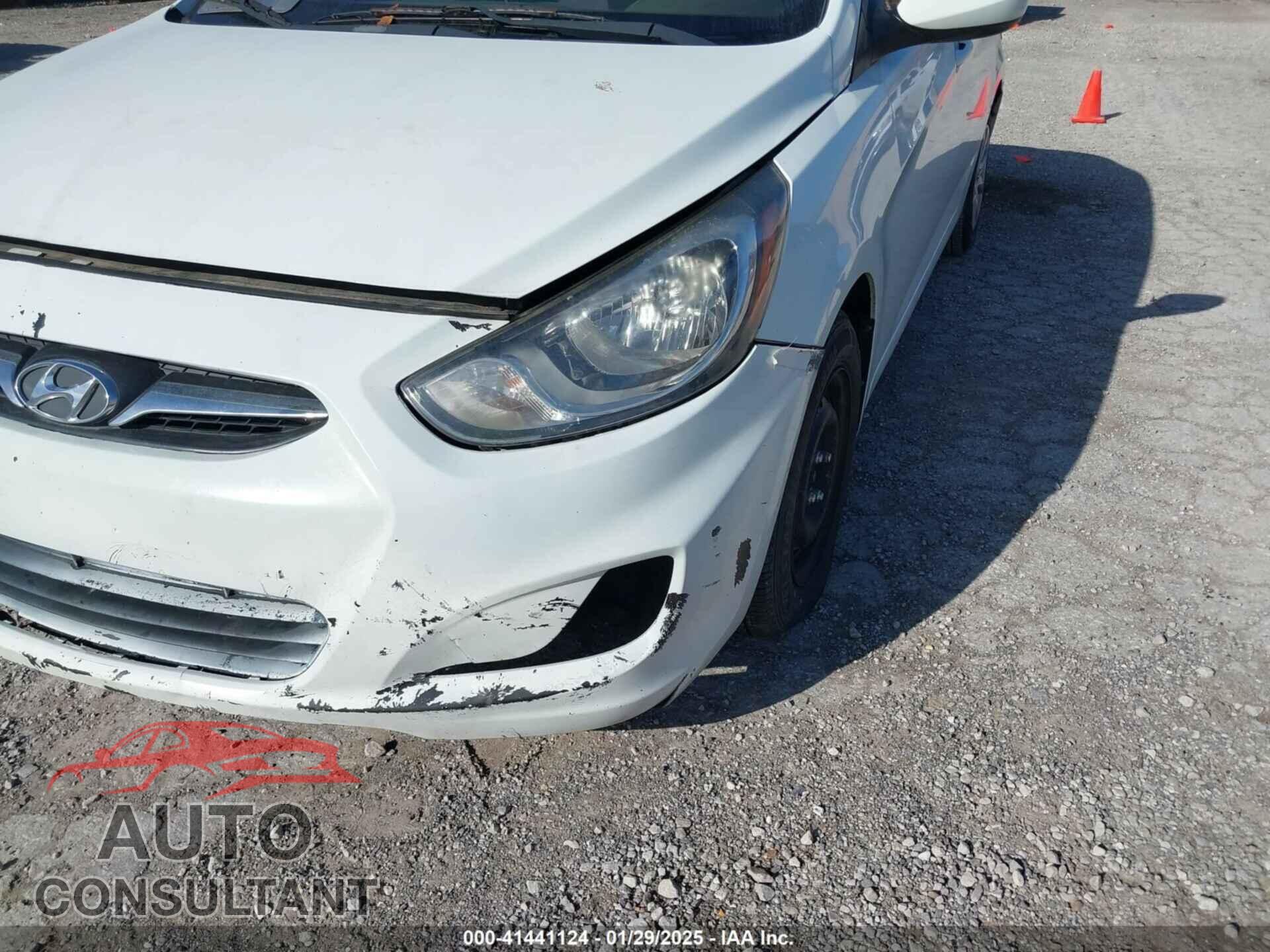 HYUNDAI ACCENT 2012 - KMHCT4AE6CU220175