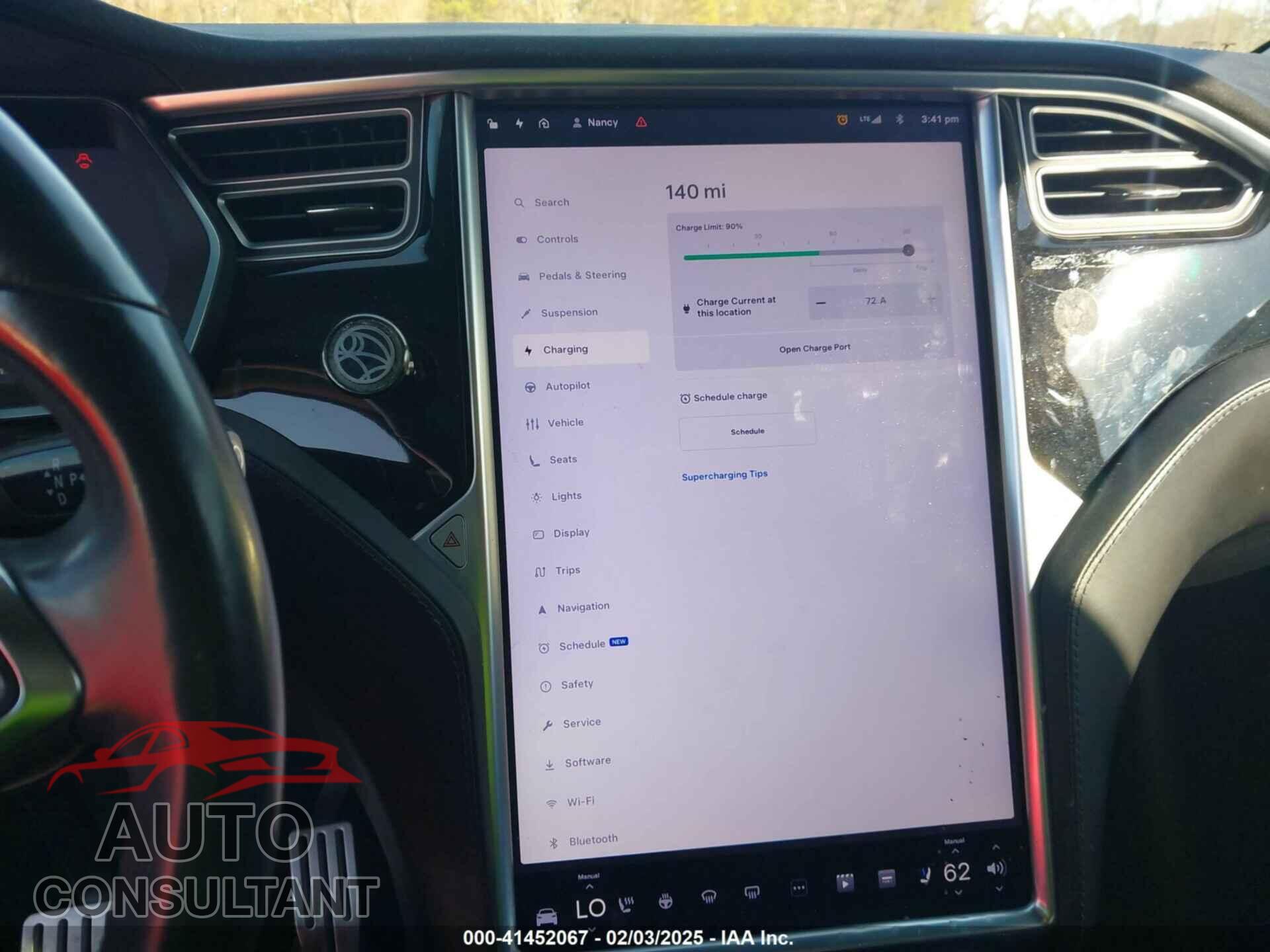 TESLA MODEL X 2016 - 5YJXCBE47GF020576