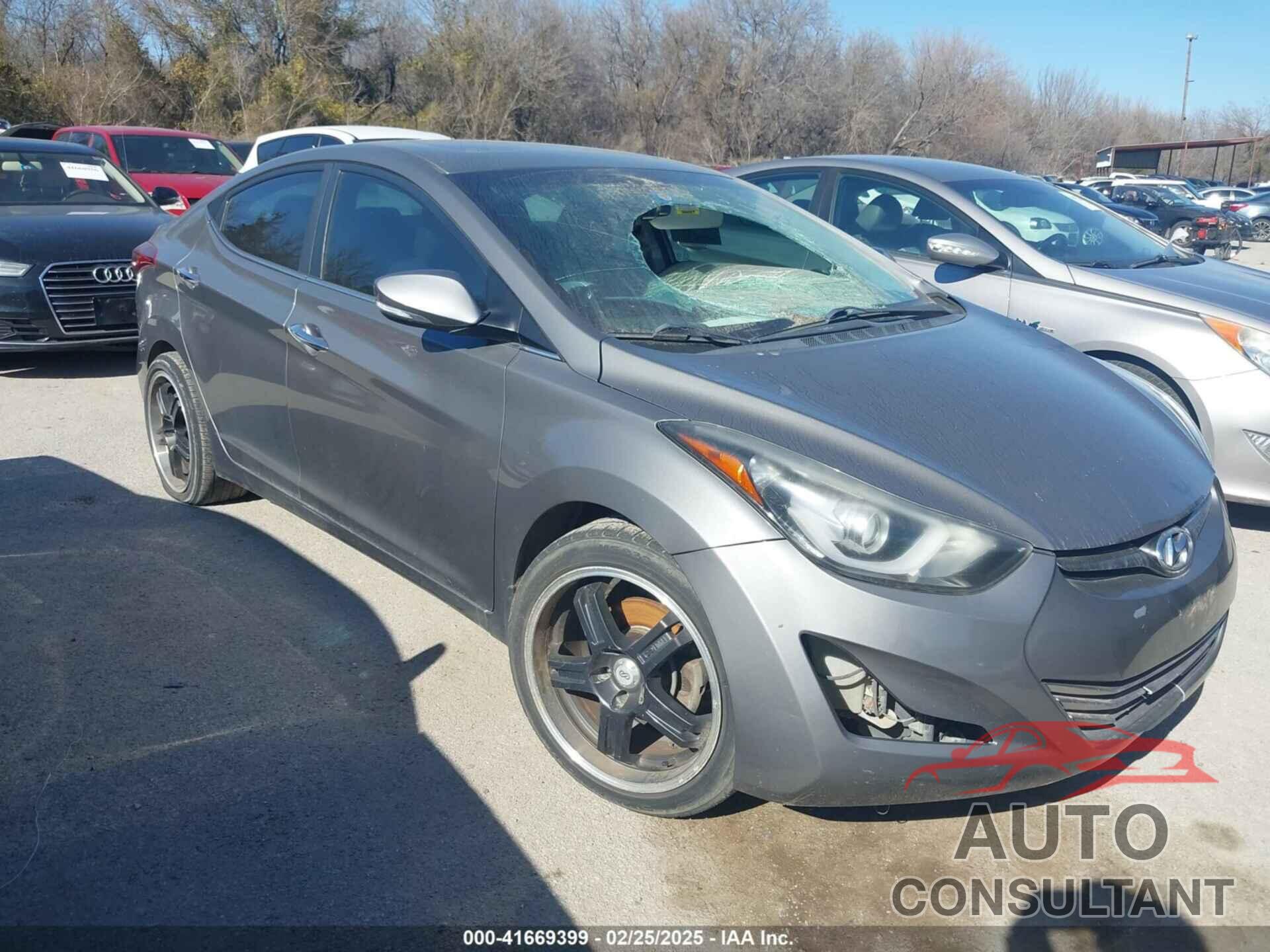 HYUNDAI ELANTRA 2014 - 5NPDH4AE1EH480572