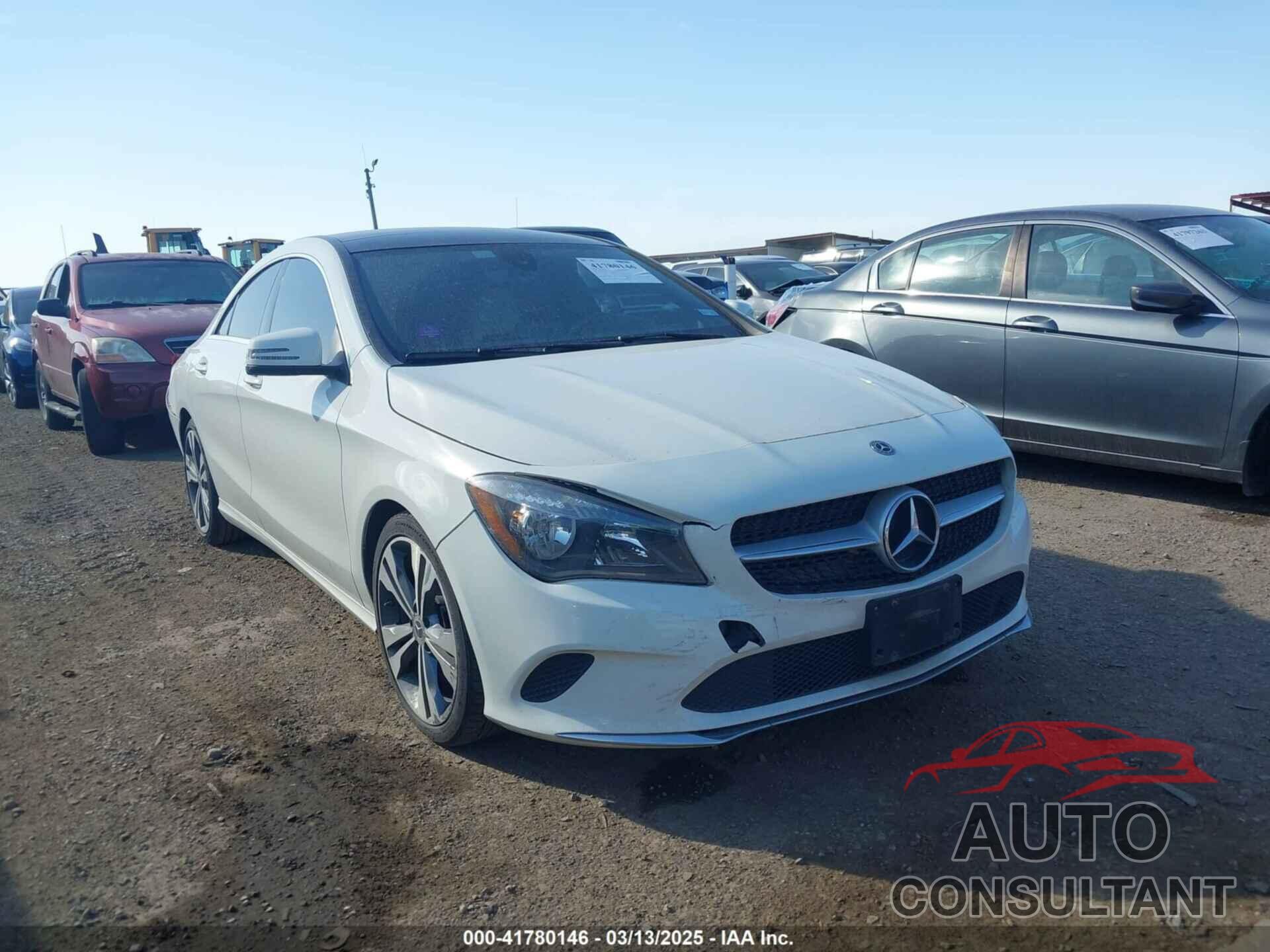 MERCEDES-BENZ CLA 250 2018 - WDDSJ4EB1JN535257