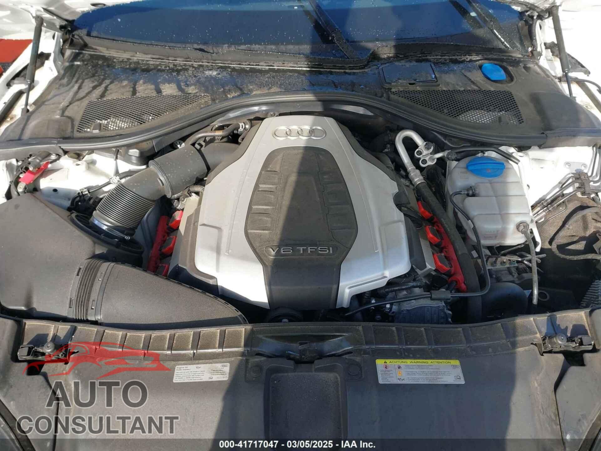 AUDI A7 2017 - WAUW2AFC0HN014309
