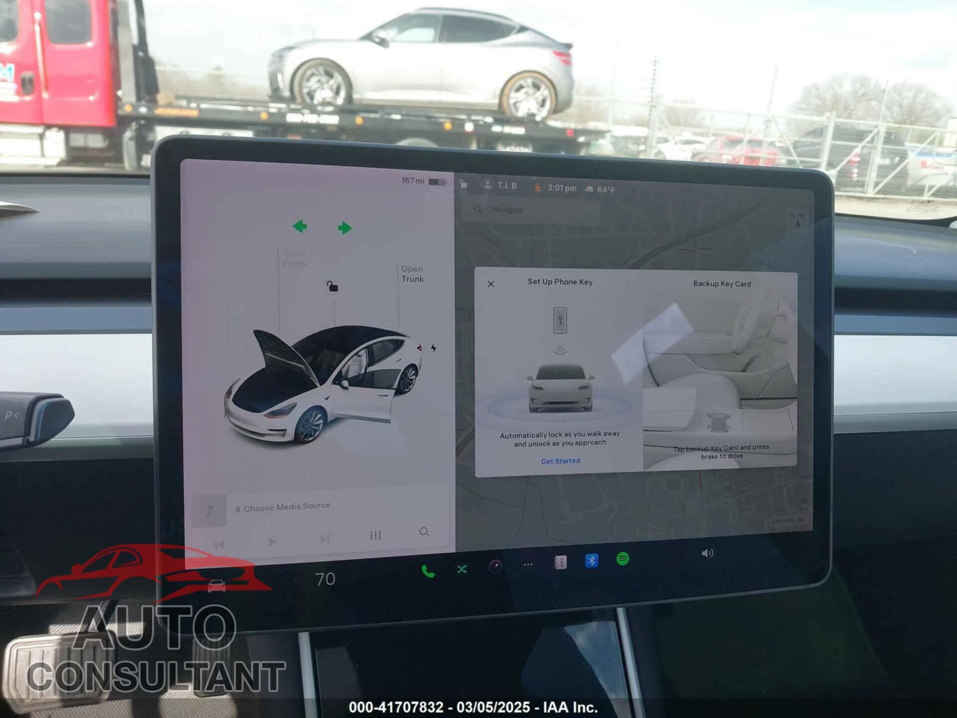 TESLA MODEL 3 2020 - 5YJ3E1EB3LF712877