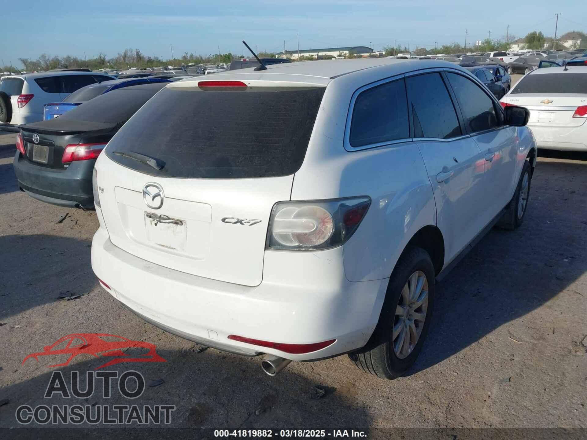 MAZDA CX-7 2011 - JM3ER2A59B0382380