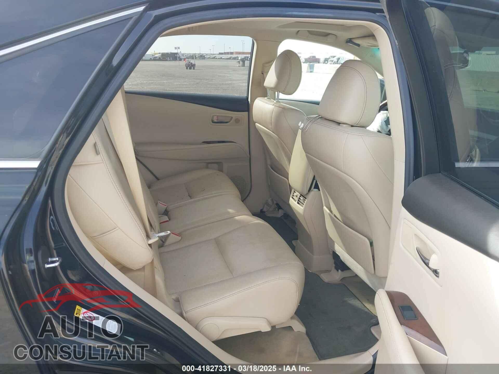 LEXUS RX 450H 2013 - JTJBC1BA0D2059987