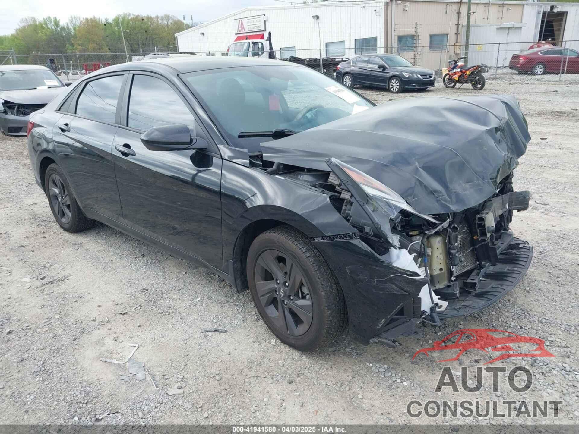 HYUNDAI ELANTRA 2022 - KMHLM4AG4NU247456