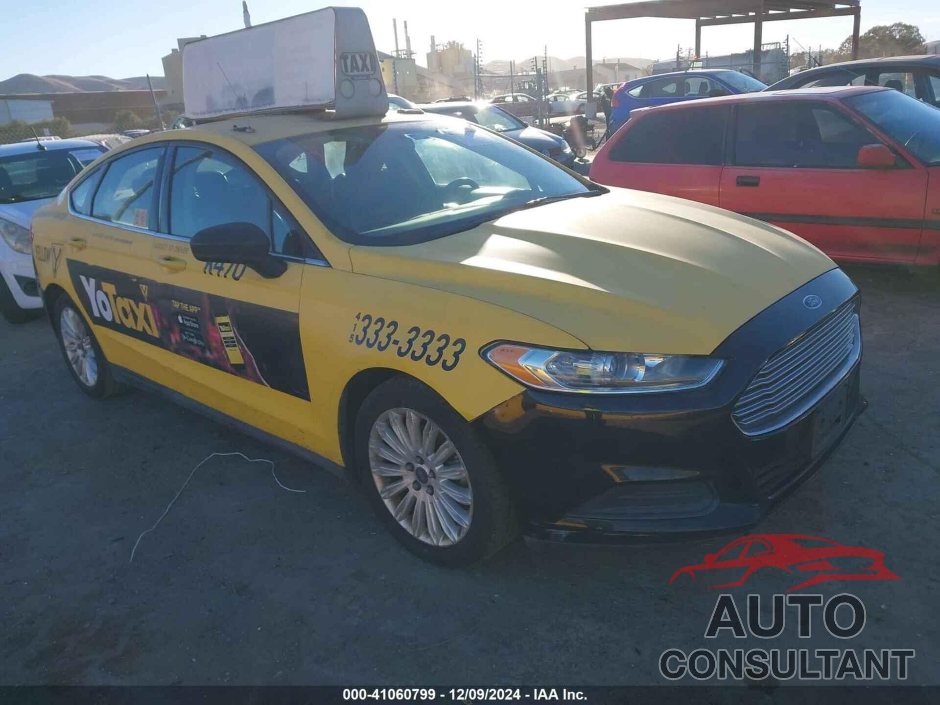FORD FUSION HYBRID 2016 - 3FA6P0UU1GR176168