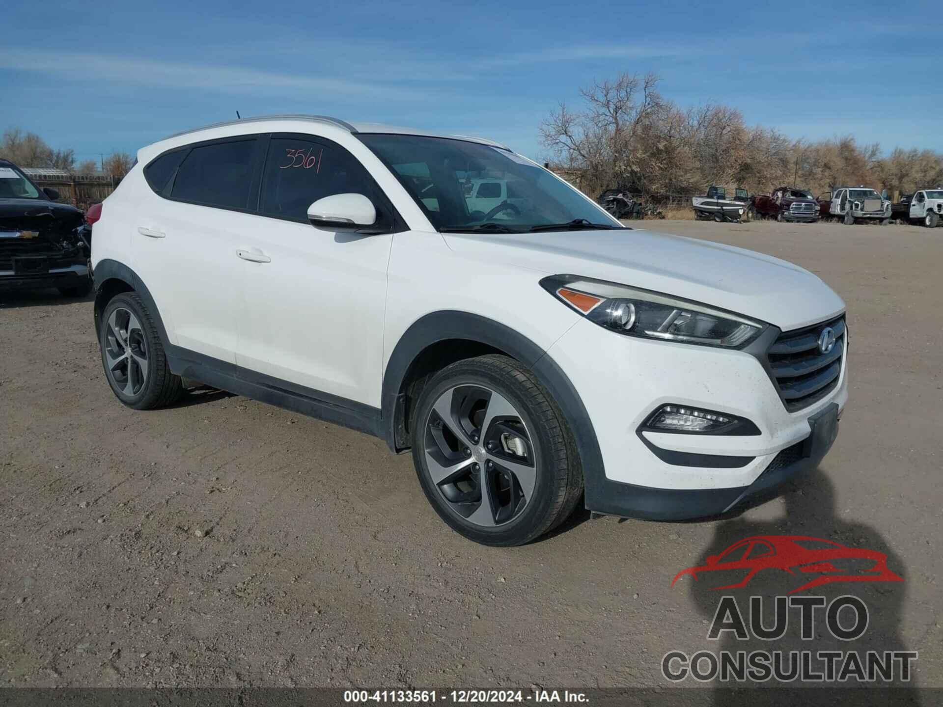 HYUNDAI TUCSON 2016 - KM8J3CA2XGU043398
