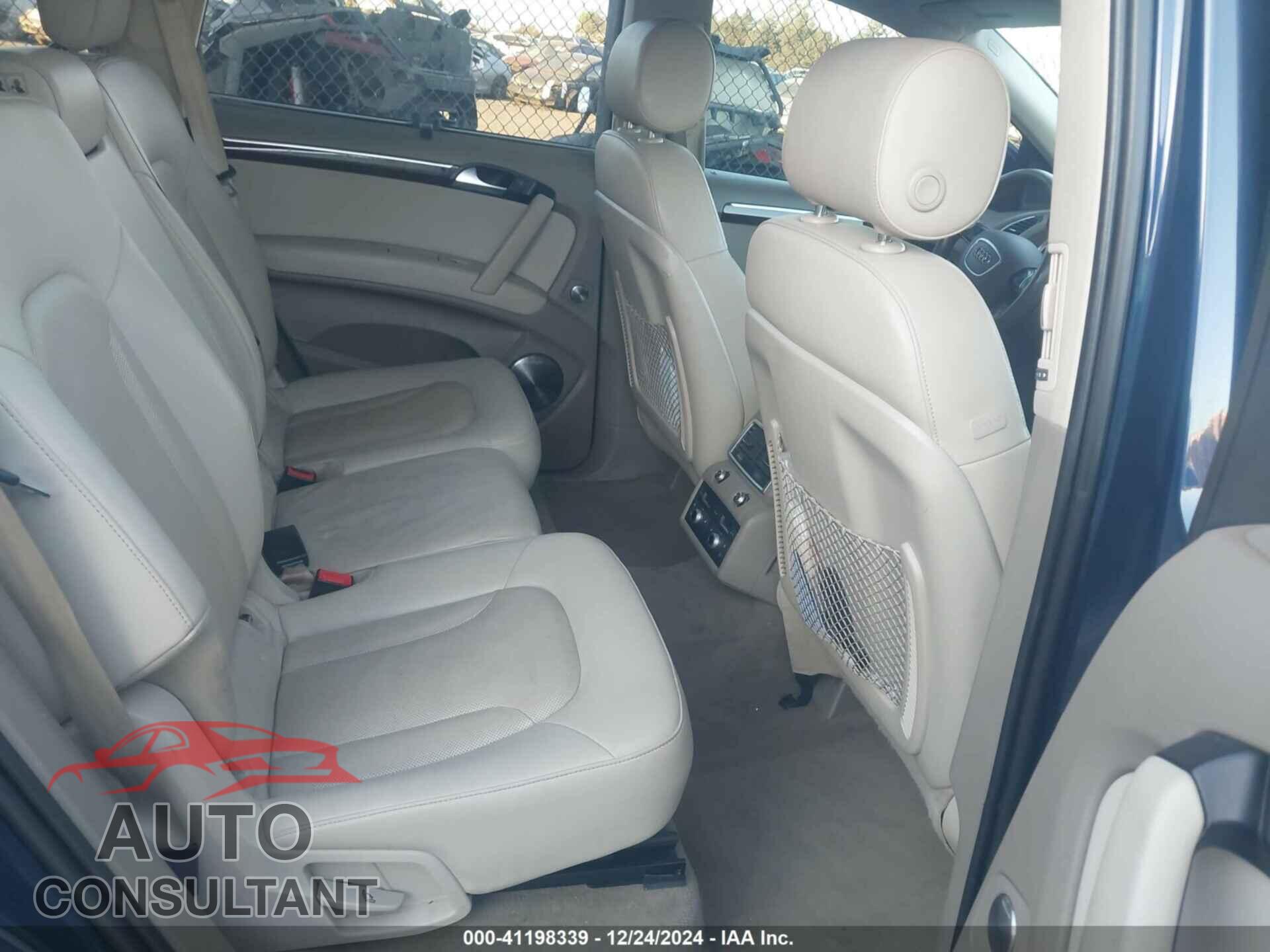 AUDI Q7 2012 - WA1VMAFE2CD002147