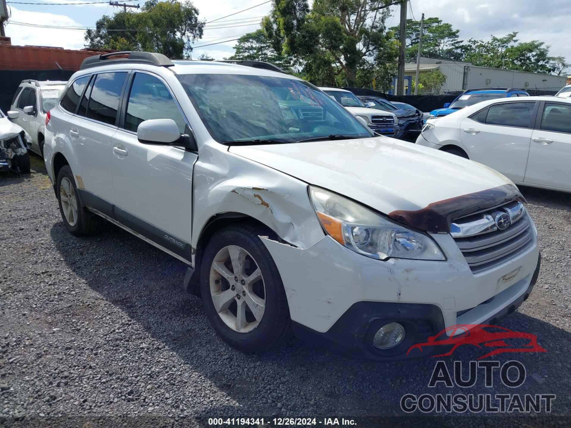 SUBARU OUTBACK 2014 - 4S4BRBDC5E3266064