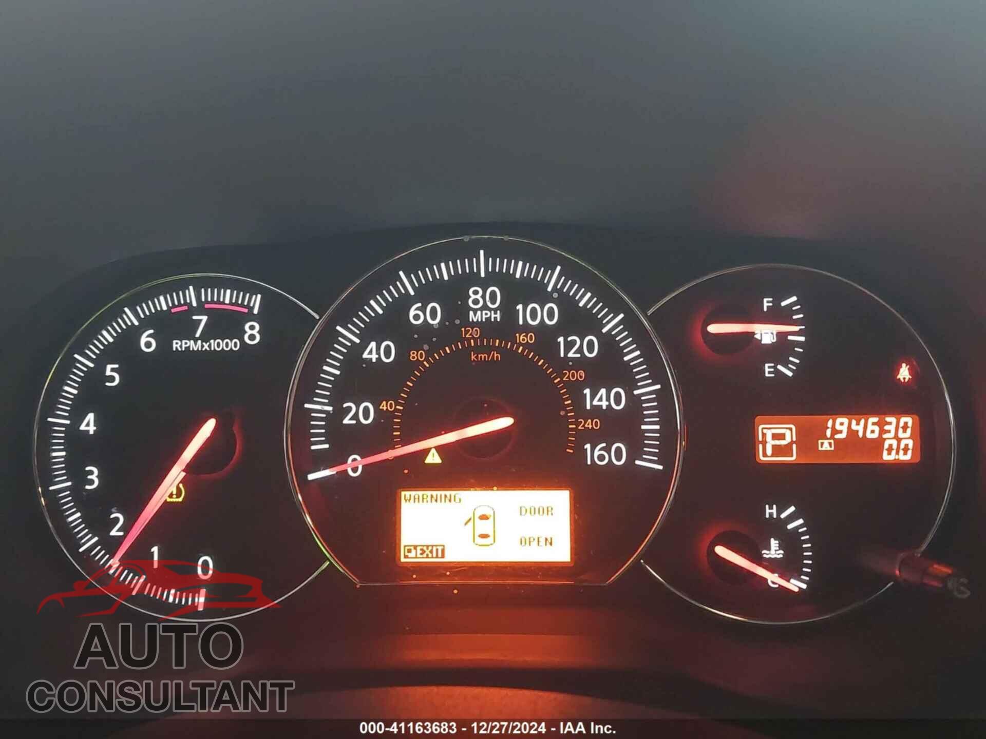 NISSAN MAXIMA 2009 - 1N4AA51E79C852467