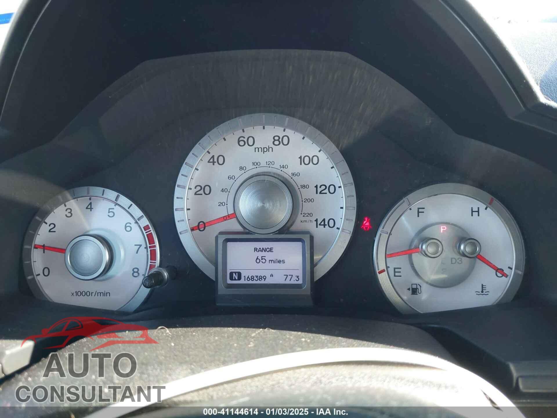 HONDA PILOT 2011 - 5FNYF3H99BB032374