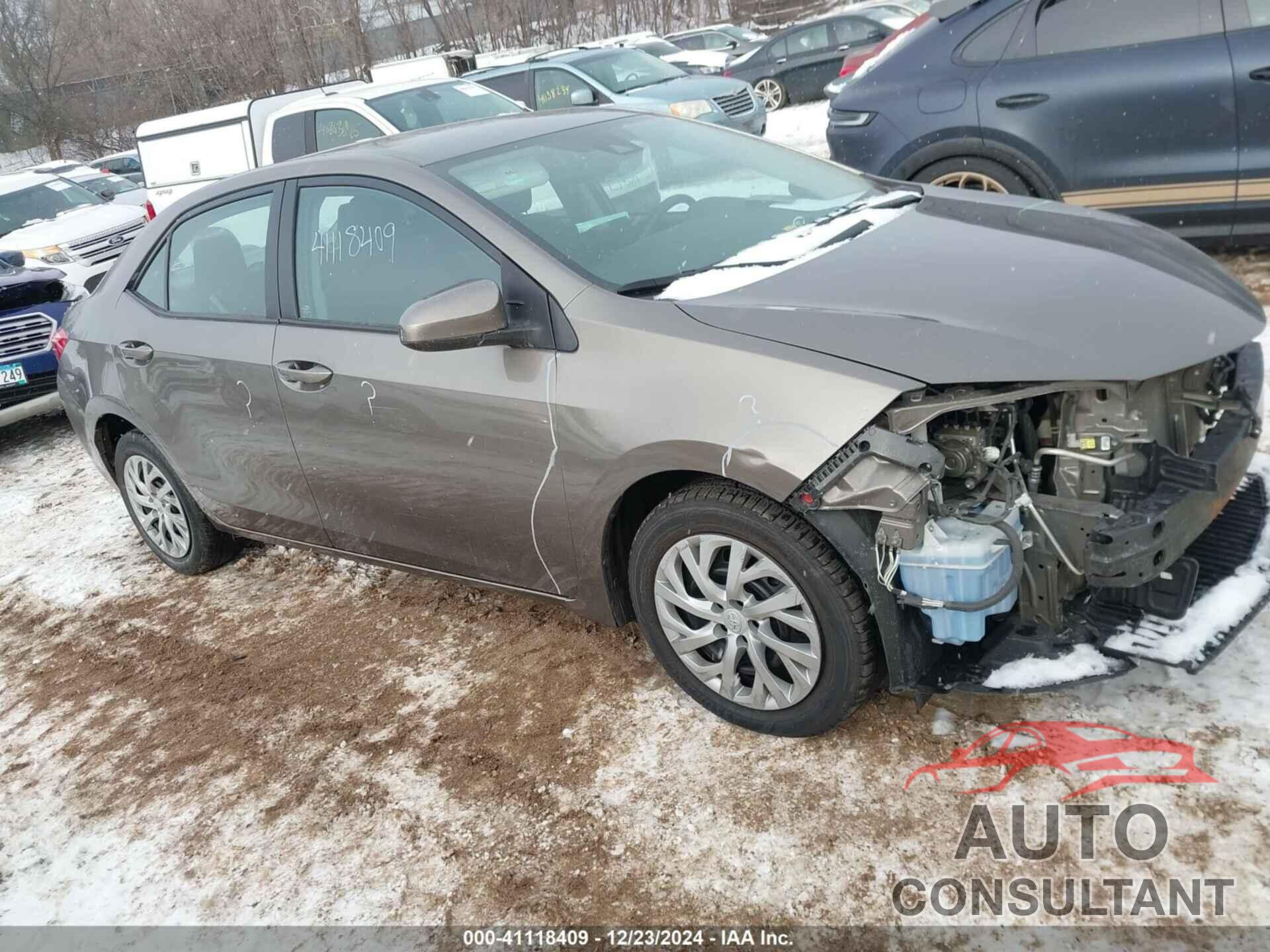 TOYOTA COROLLA 2018 - 2T1BURHEXJC974769