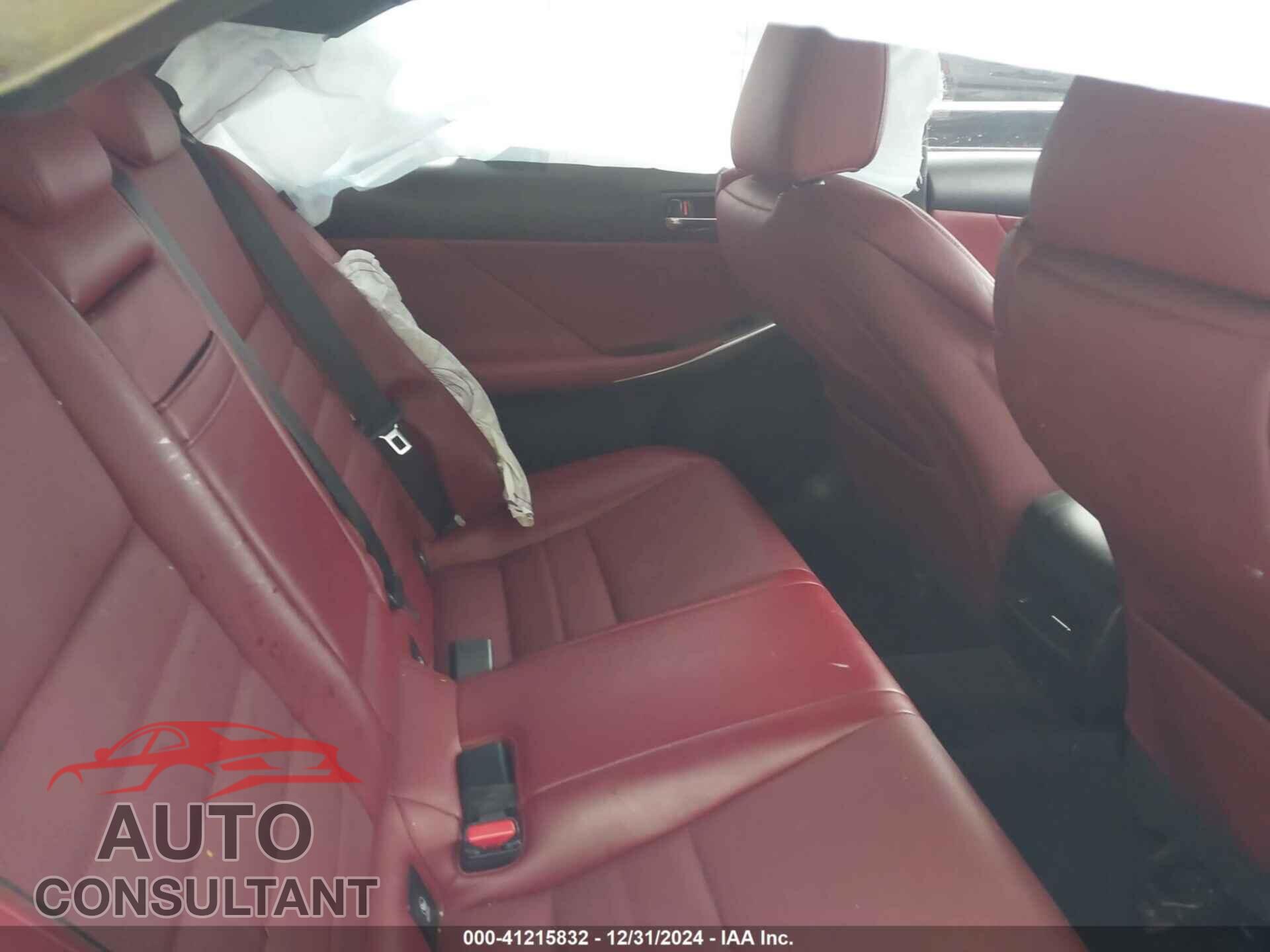 LEXUS IS 2016 - JTHBE1D22G5025926