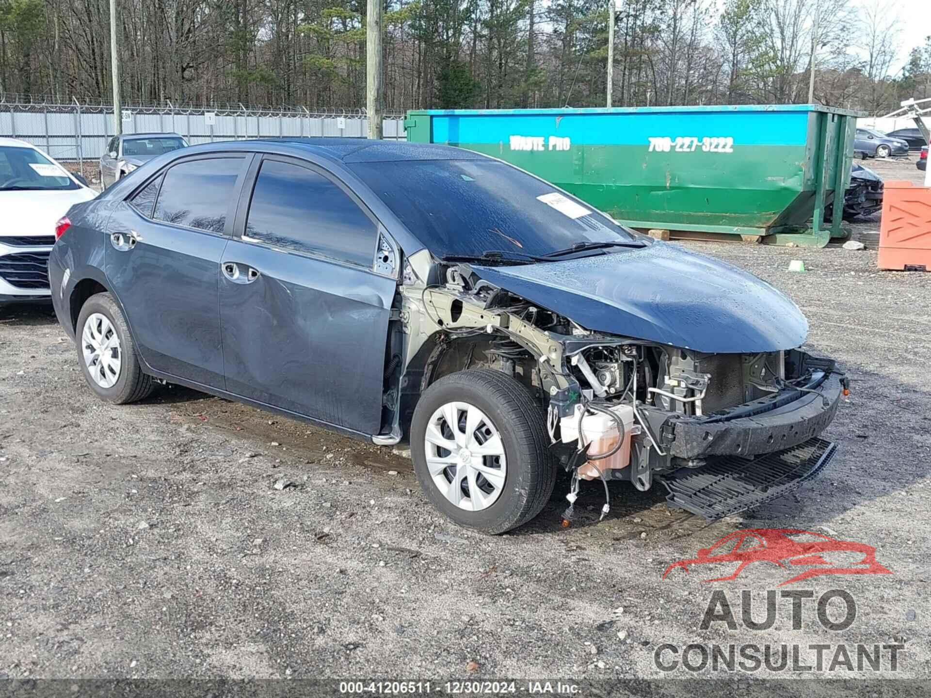 TOYOTA COROLLA 2018 - 2T1BURHE0JC068646