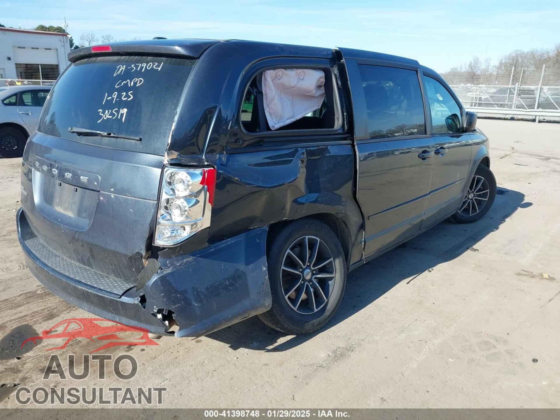 DODGE GRAND CARAVAN 2014 - 2C4RDGBGXER302519