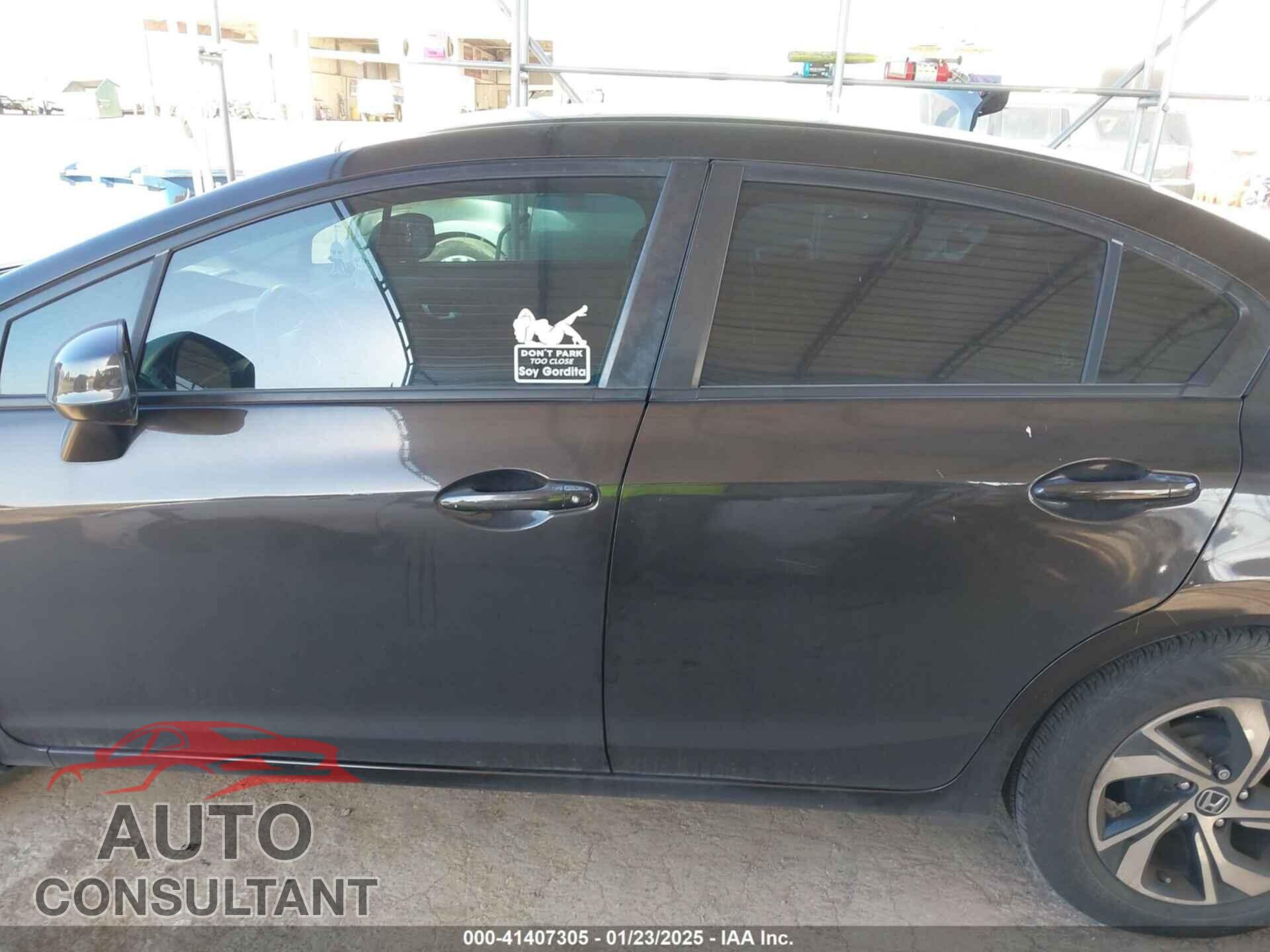 HONDA CIVIC 2013 - 2HGFB2F54DH546970