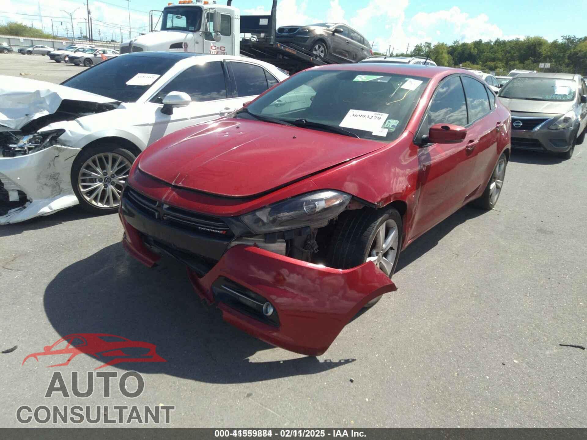 DODGE DART 2015 - 1C3CDFEB0FD228293