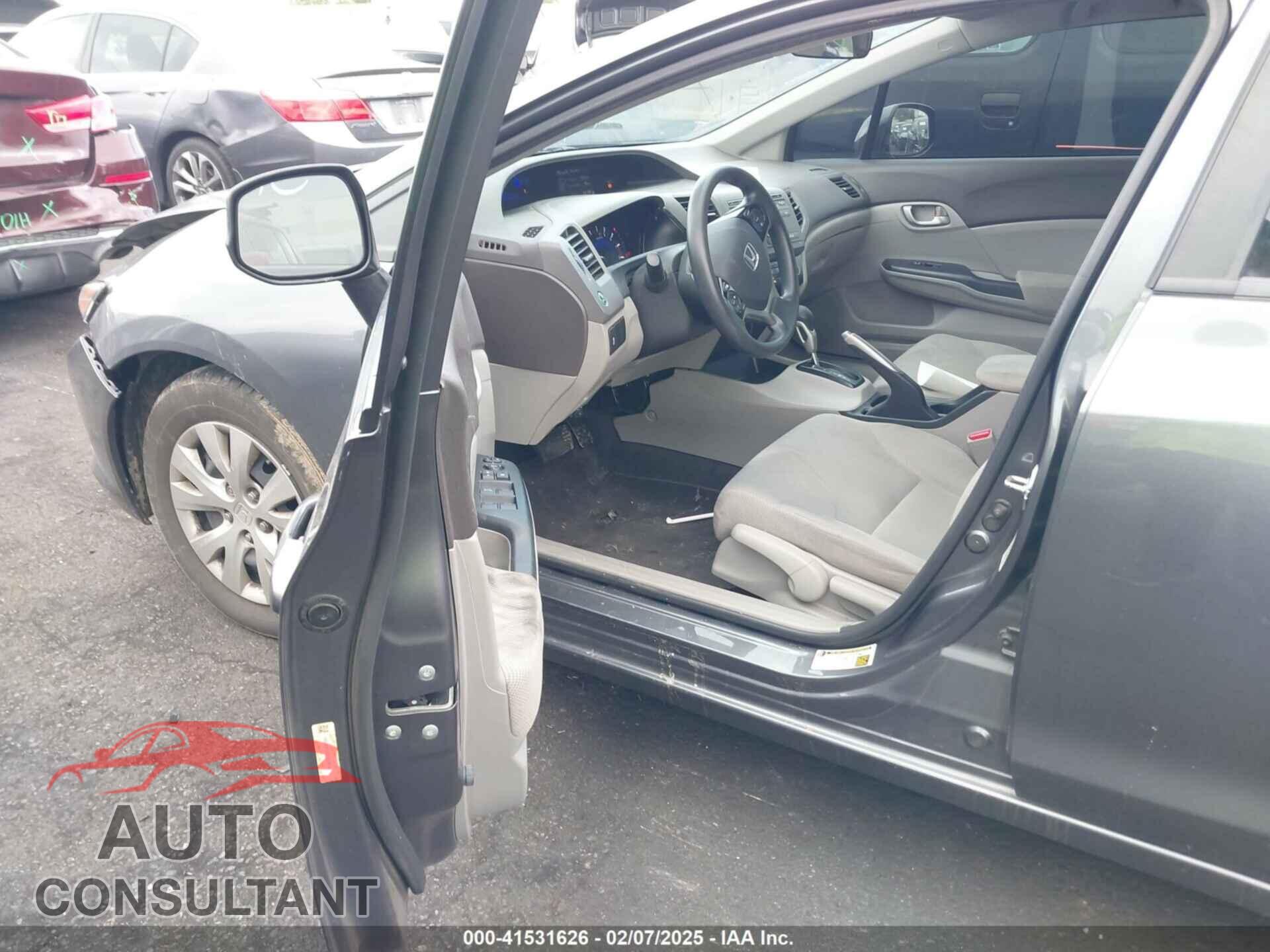 HONDA CIVIC 2012 - 19XFB2F53CE353914