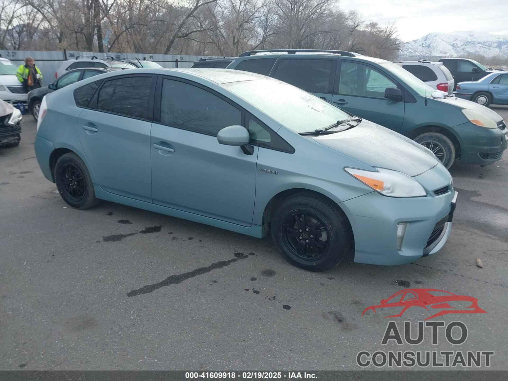 TOYOTA PRIUS 2012 - JTDKN3DU0C1491614