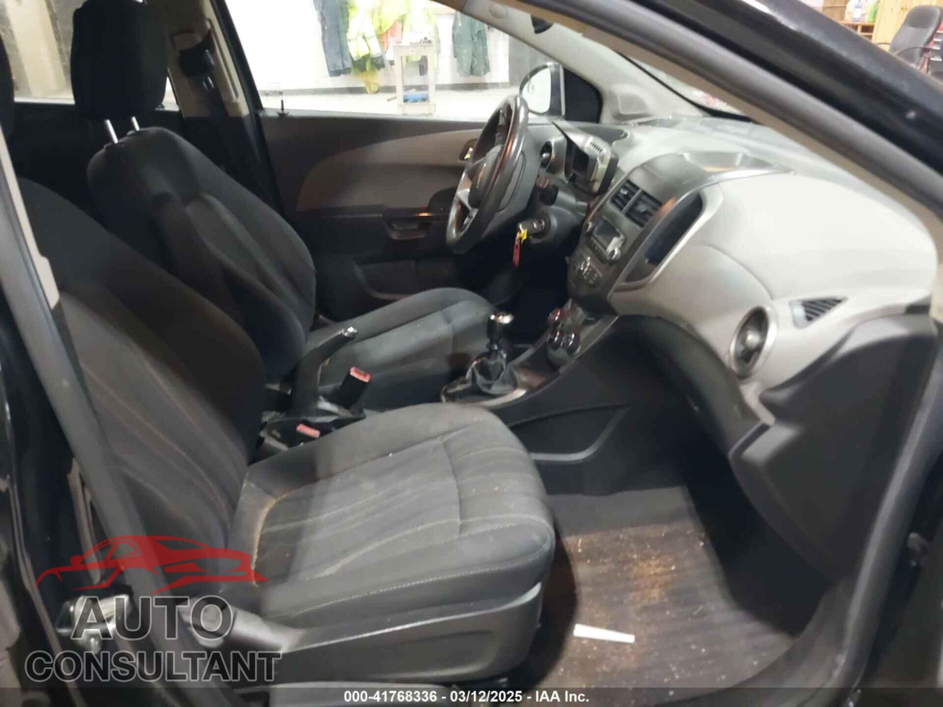 CHEVROLET SONIC 2013 - 1G1JD6SG3D4253665