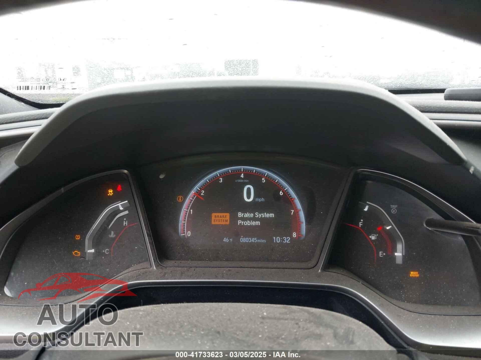 HONDA CIVIC SI 2019 - 2HGFC3A59KH754527