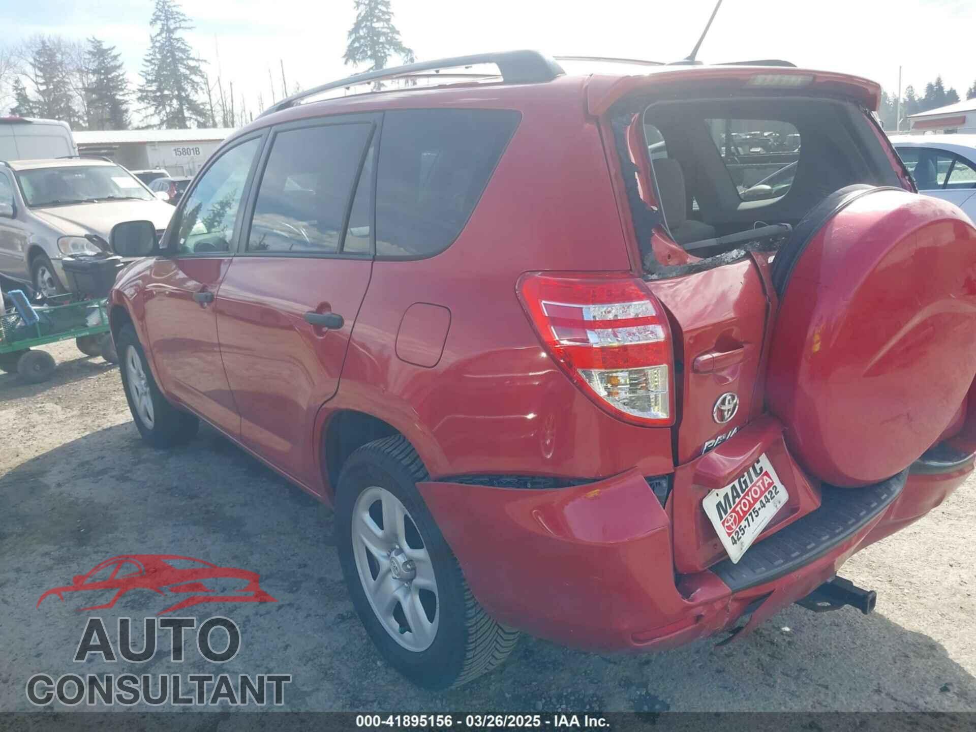TOYOTA RAV4 2012 - 2T3BF4DV4CW205762