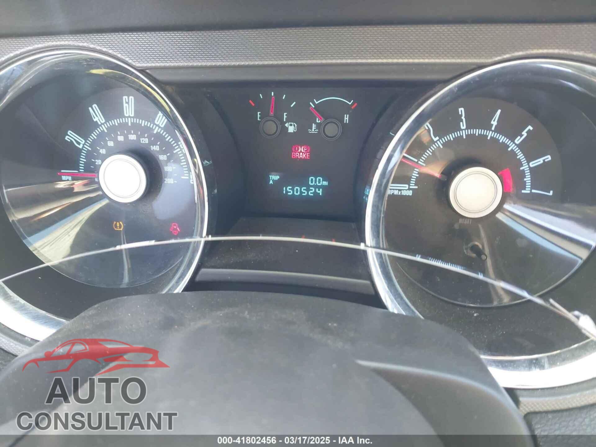 FORD MUSTANG 2010 - 1ZVBP8EN9A5122431