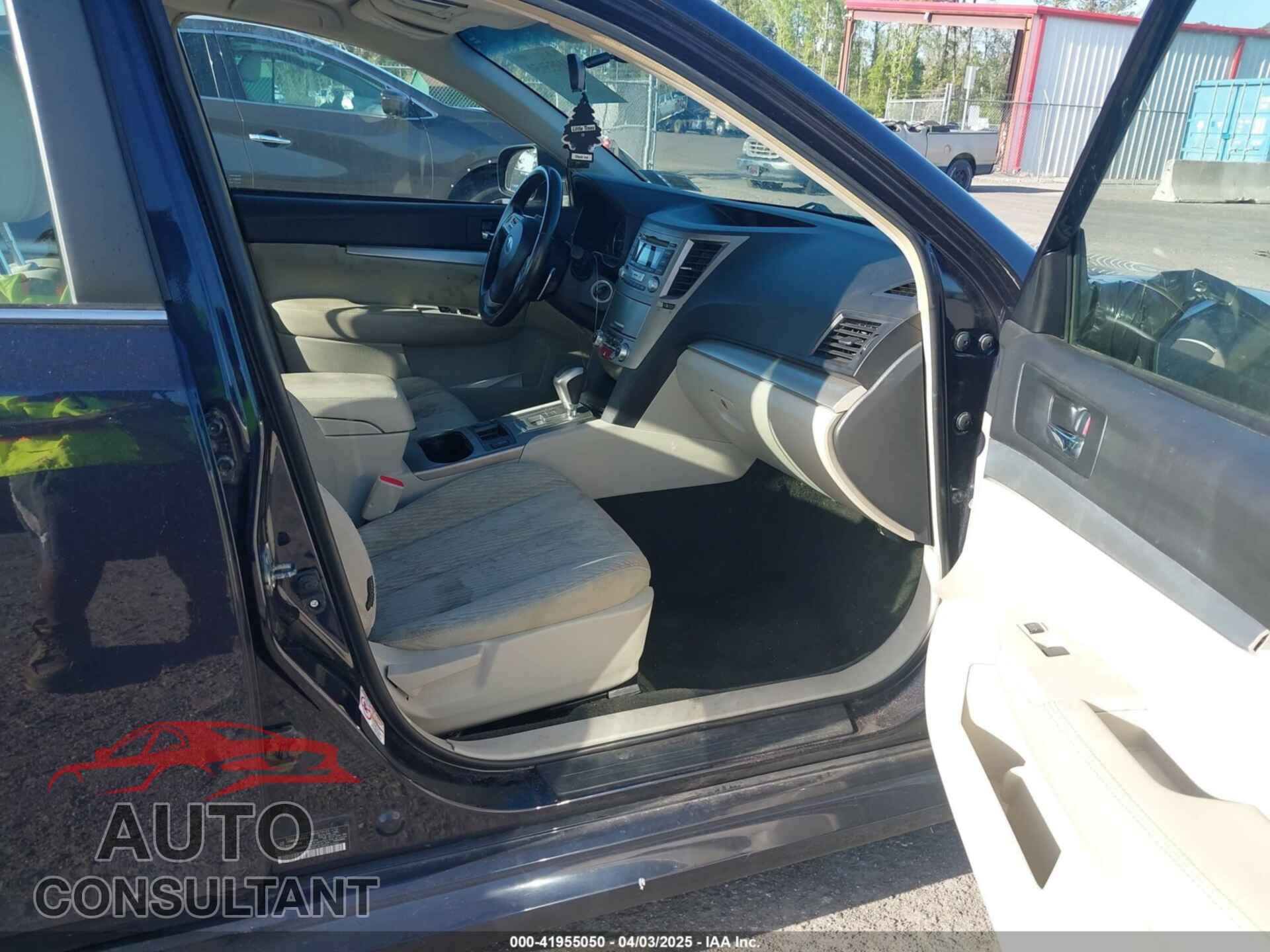 SUBARU LEGACY 2012 - 4S3BMBC62C3039734