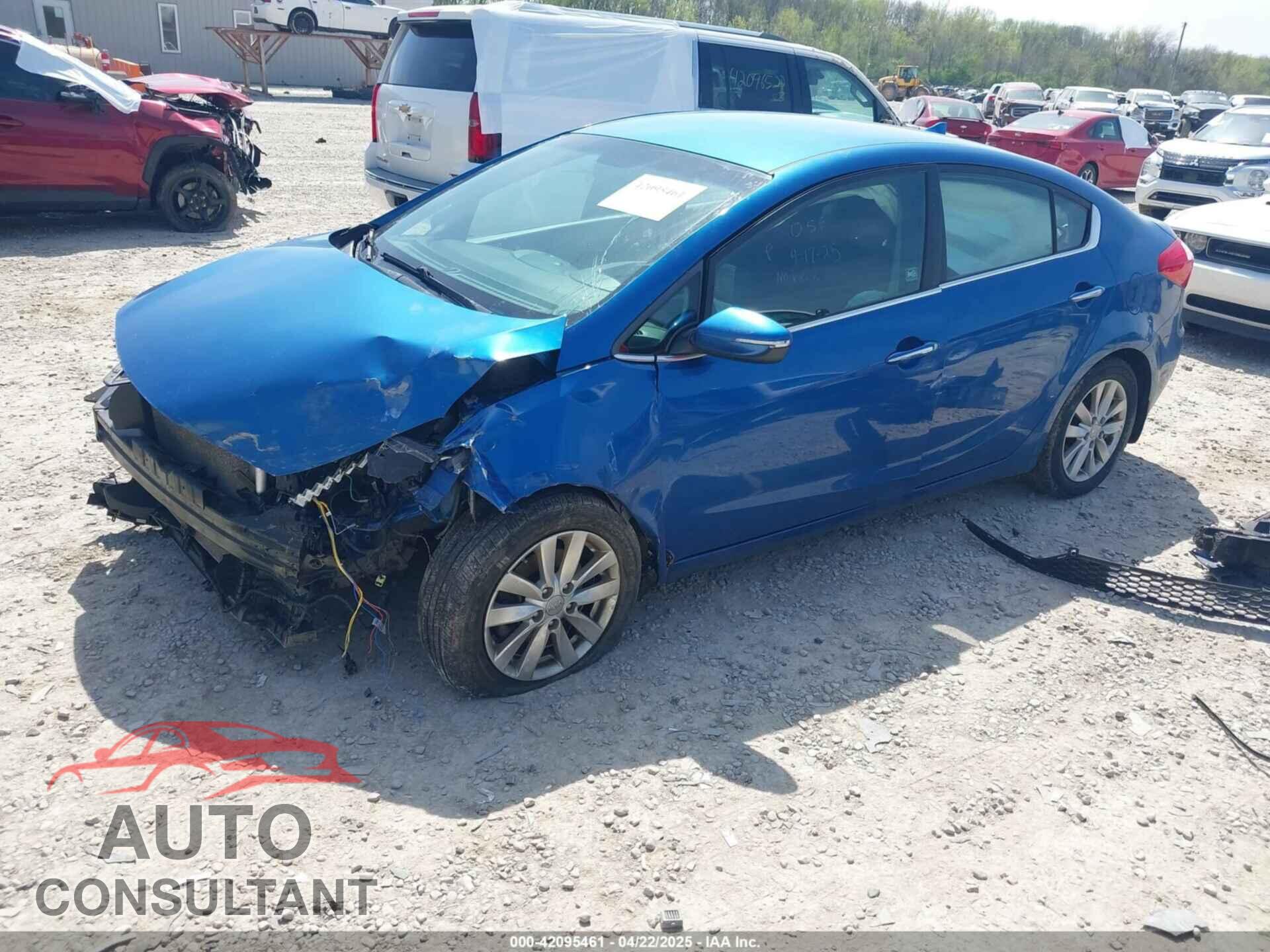 KIA FORTE 2014 - KNAFX4A8XE5095711