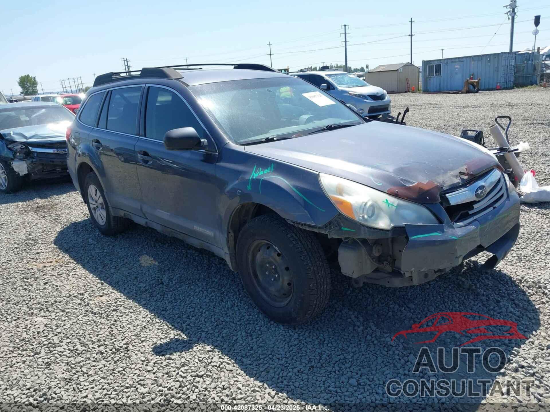 SUBARU OUTBACK 2012 - 4S4BRBAC5C3265482