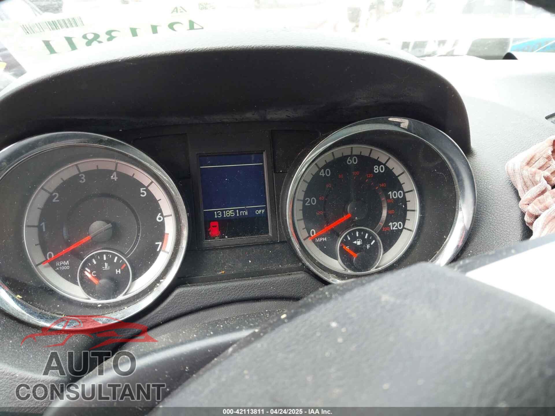 DODGE GRAND CARAVAN 2016 - 2C4RDGCG7GR275832