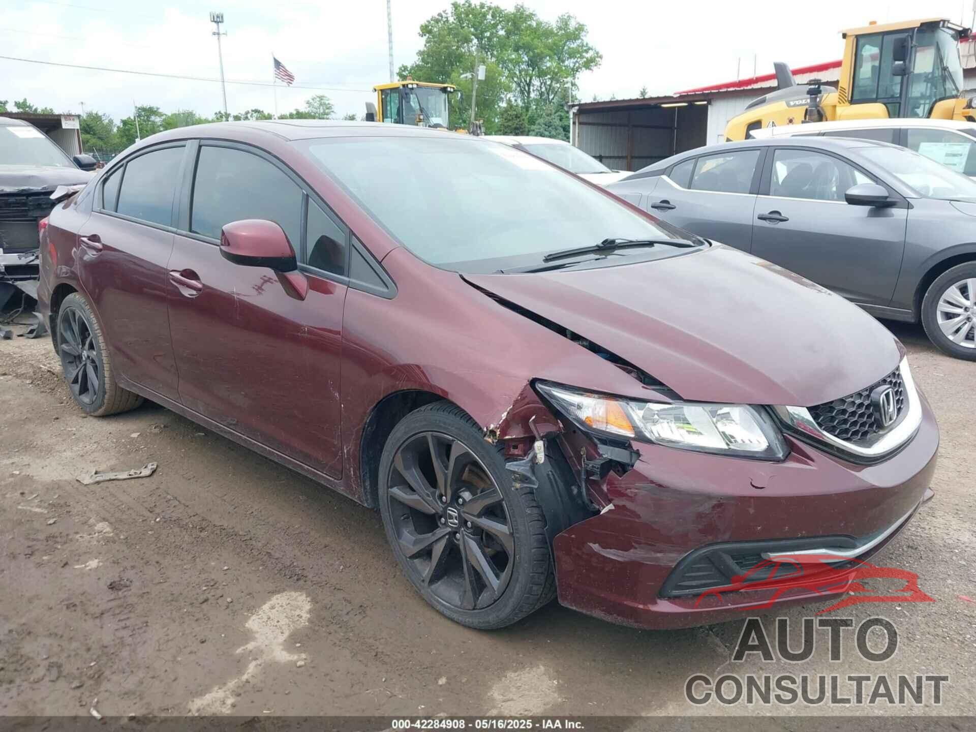 HONDA CIVIC 2013 - 19XFB2F94DE008072