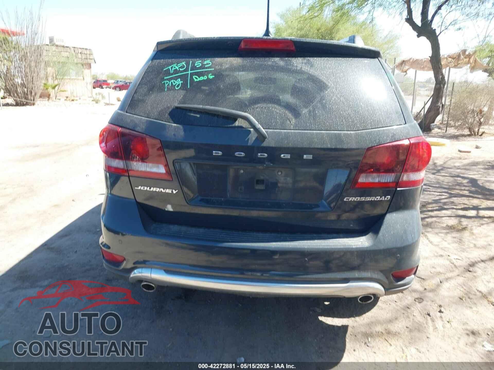DODGE JOURNEY 2017 - 3C4PDCGG9HT605575