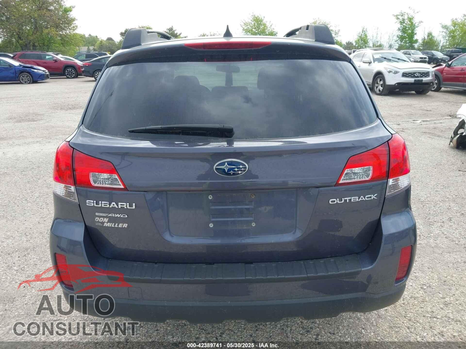 SUBARU OUTBACK 2014 - 4S4BRCCC6E3326697