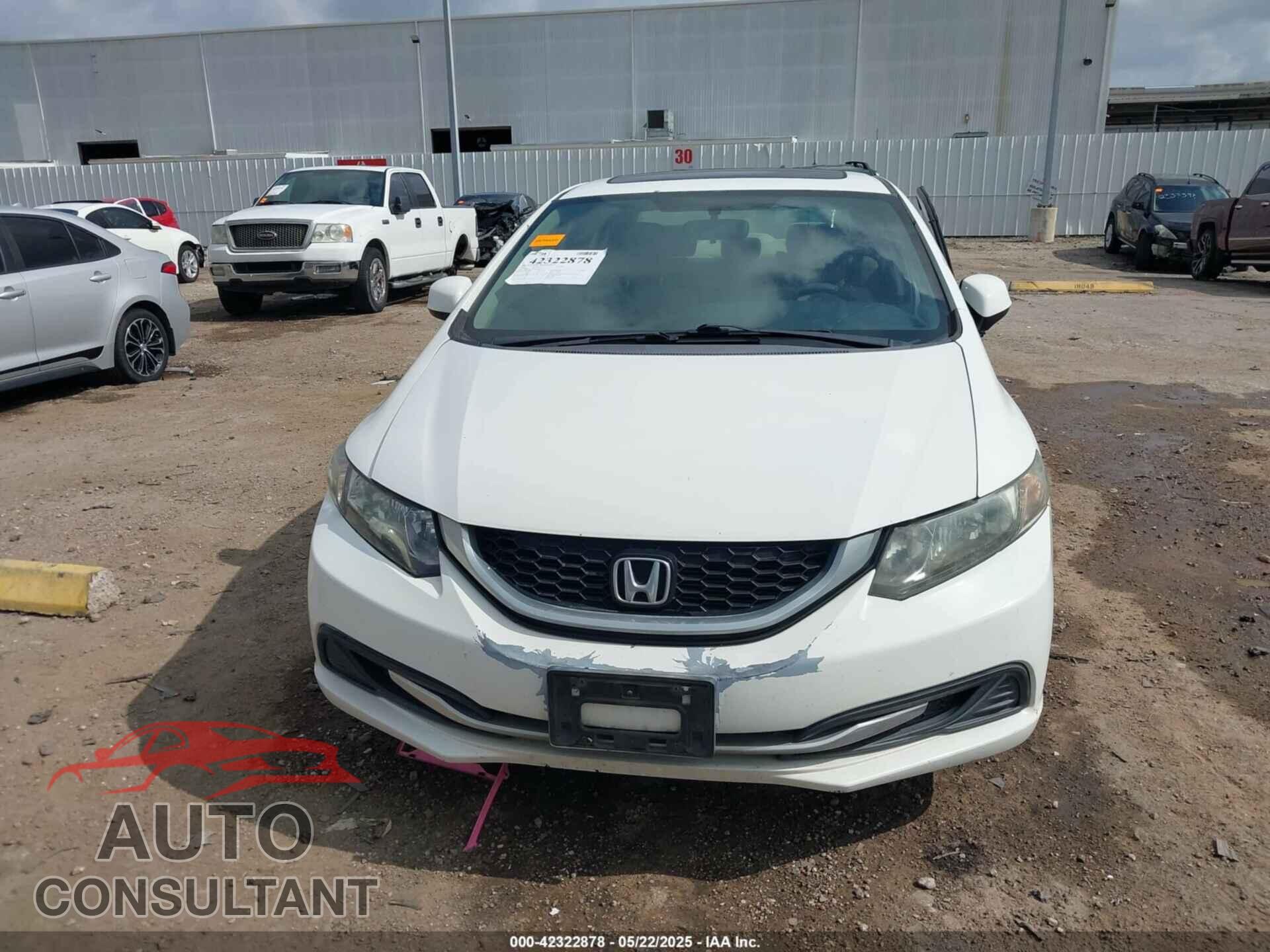 HONDA CIVIC 2013 - 19XFB2F85DE003227