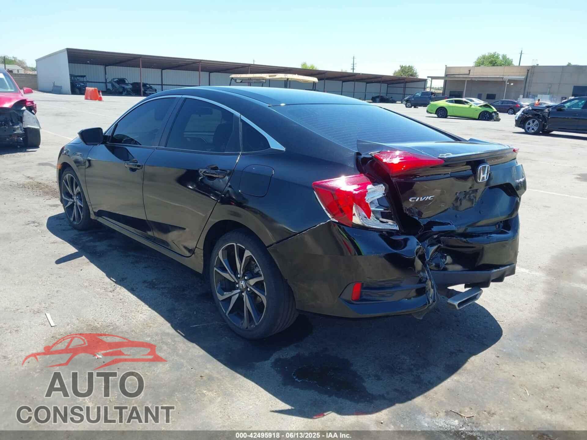 HONDA CIVIC 2020 - 19XFC2F86LE207207