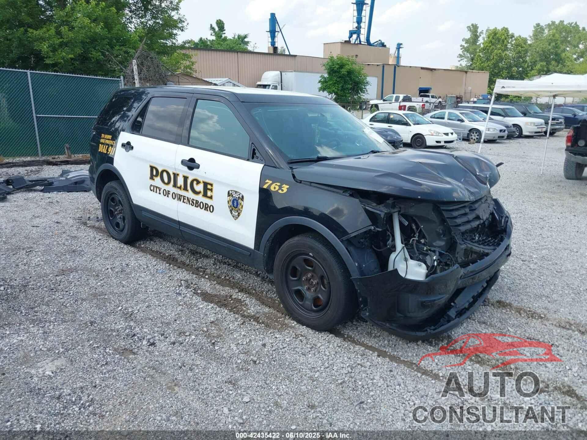 FORD POLICE INTERCEPTOR 2018 - 1FM5K8ARXJGB12398