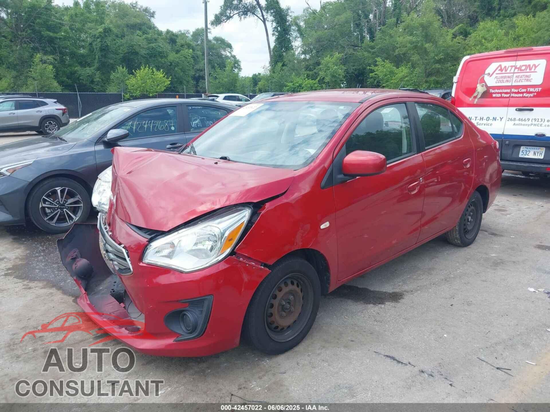 MITSUBISHI MIRAGE G4 2017 - ML32F3FJ1HH001697