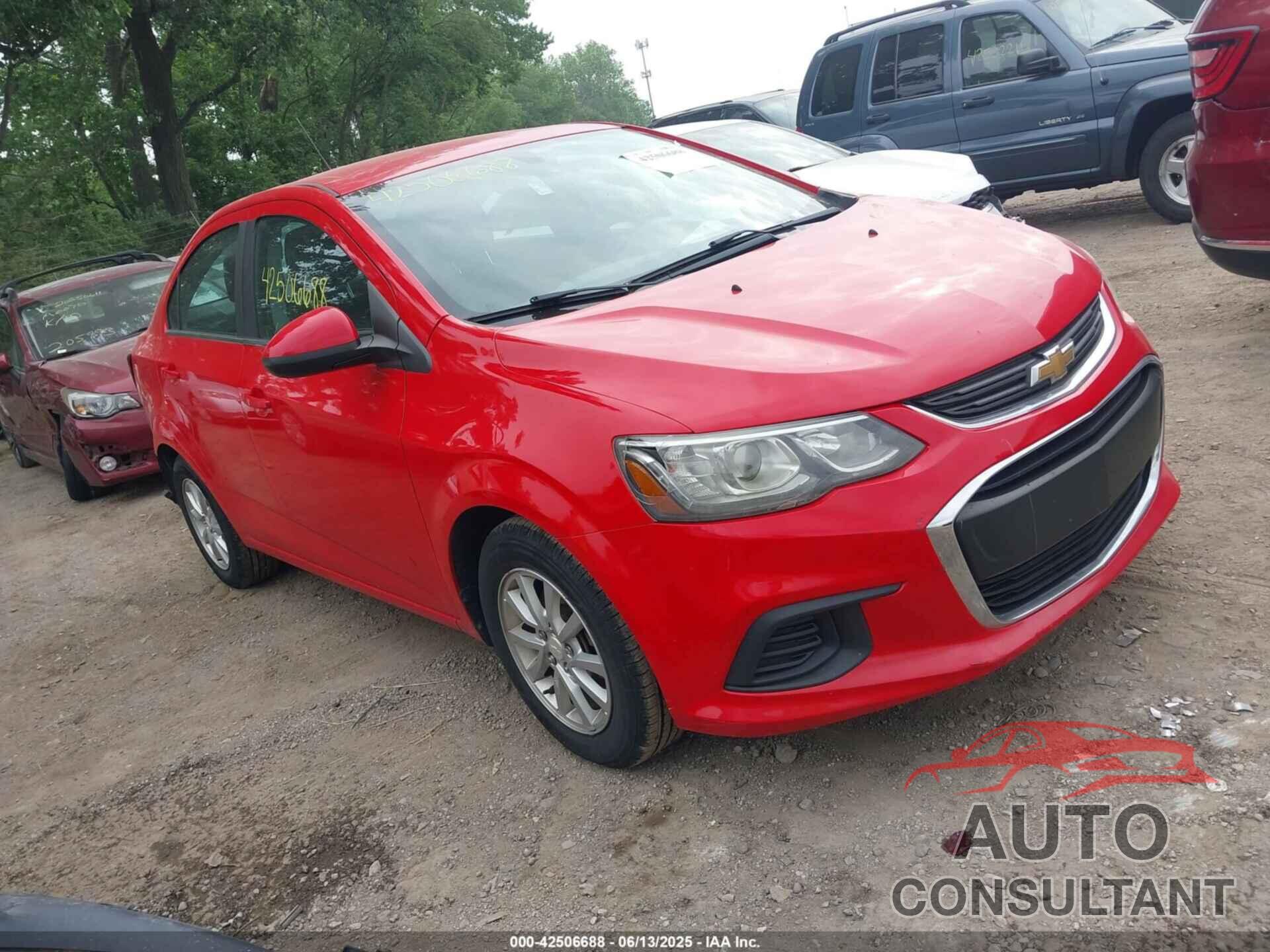 CHEVROLET SONIC 2017 - 1G1JD5SH2H4146082